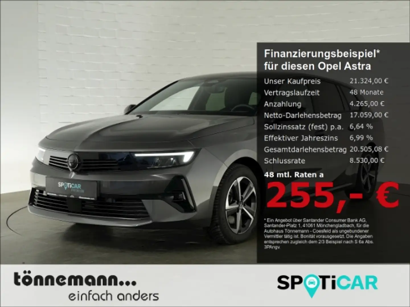 Opel Astra L ST GS+LED LICHT+360 GRAD KAMERA+SITZ-/LENKRADHEI Gris - 1