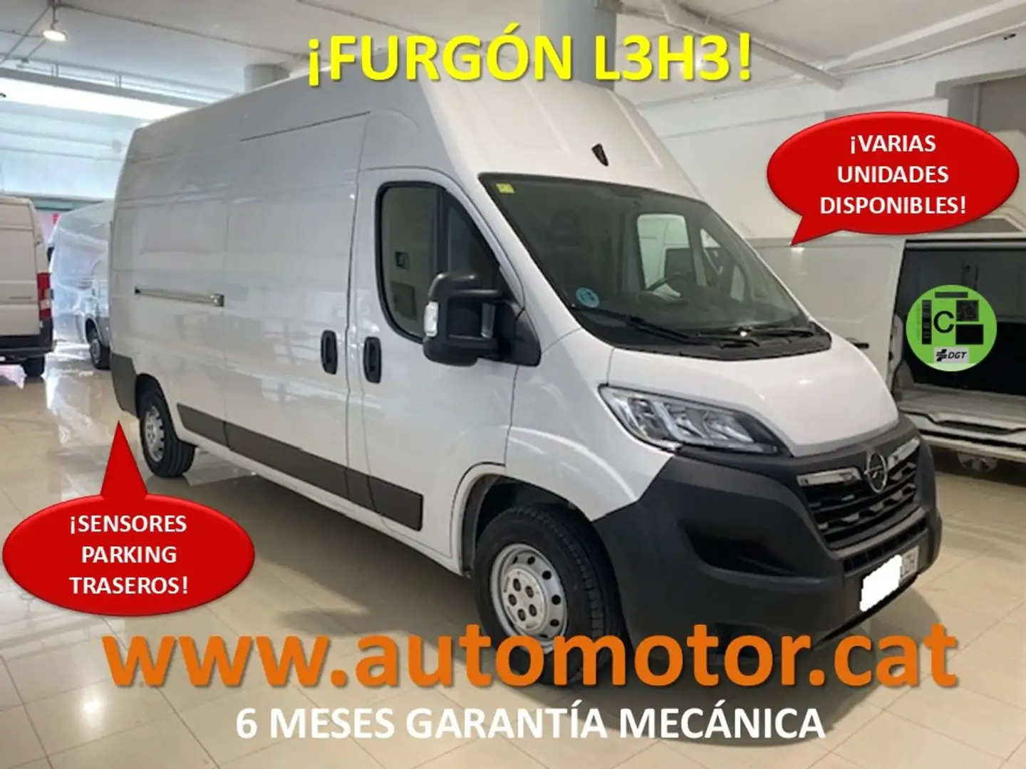 Opel Movano Fg. 2.3CDTI L3H3 3500 140CV Blanco - 1