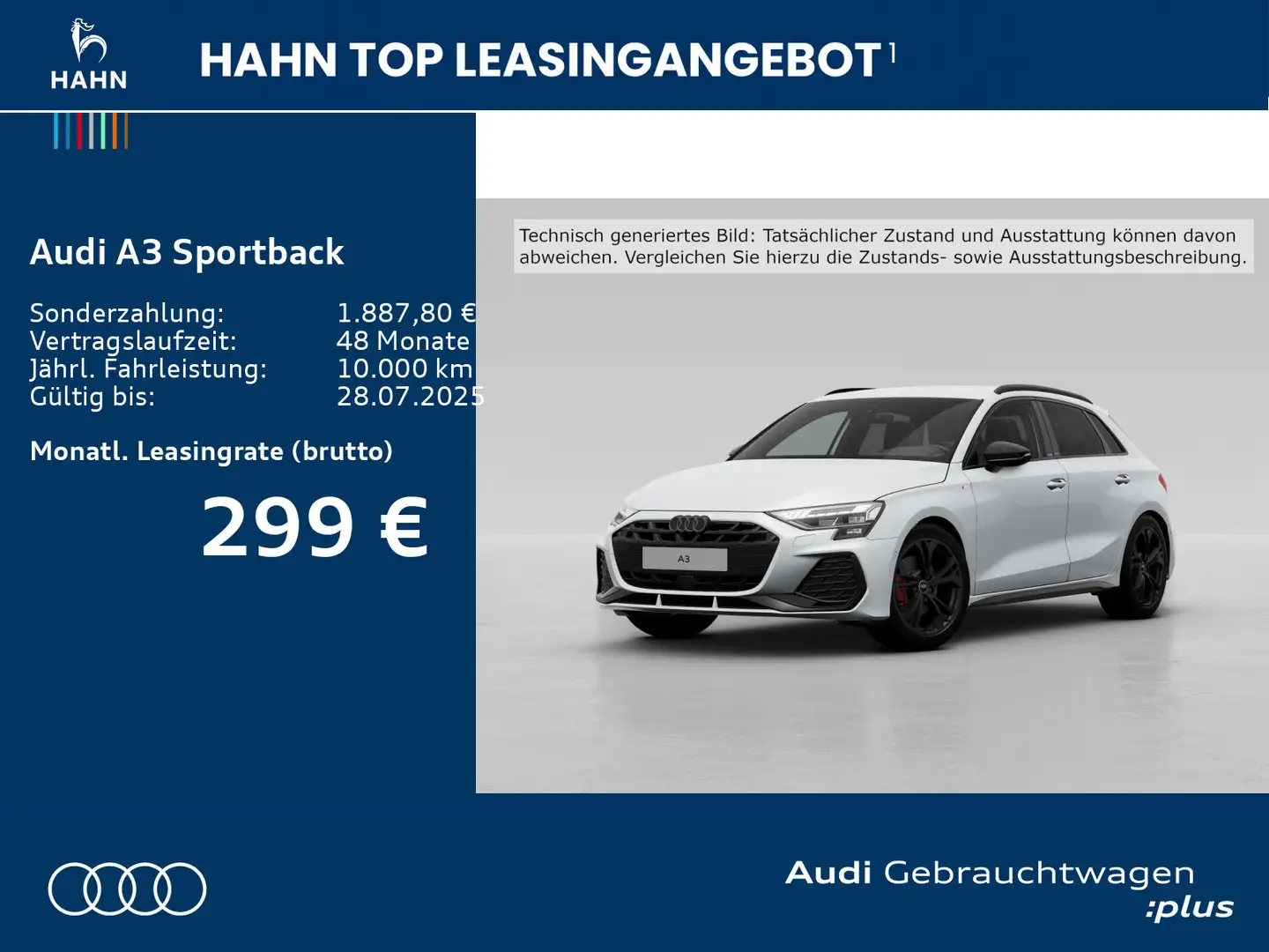 Audi A3 35 TFSI S-trc S line Matrix Sonos Weiß - 2