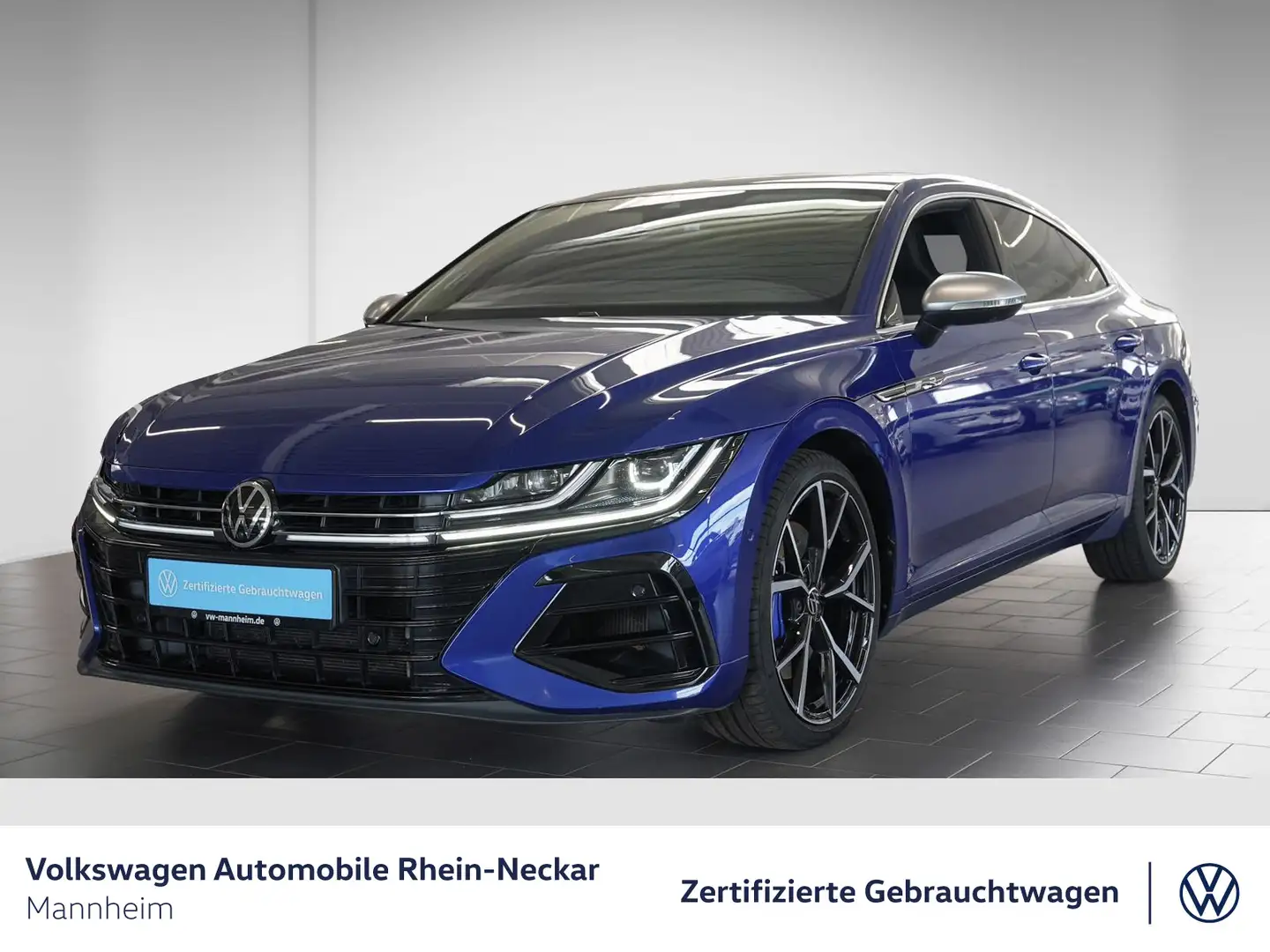 Volkswagen Arteon R 4M 2.0 TSI Sportsitze R Panoramadach Ka Modrá - 2