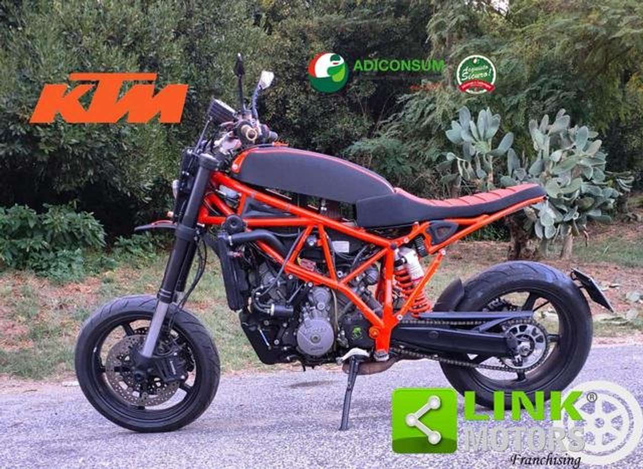 KTM 950 Supermoto cafè racer