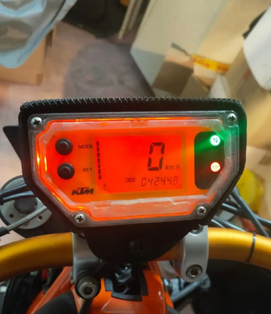 KTM 950 Supermoto cafè racer Arancione - 2