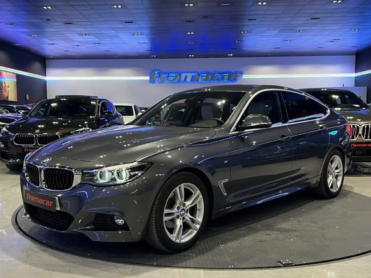 BMW 318 318dA Gran Turismo Gris - 1