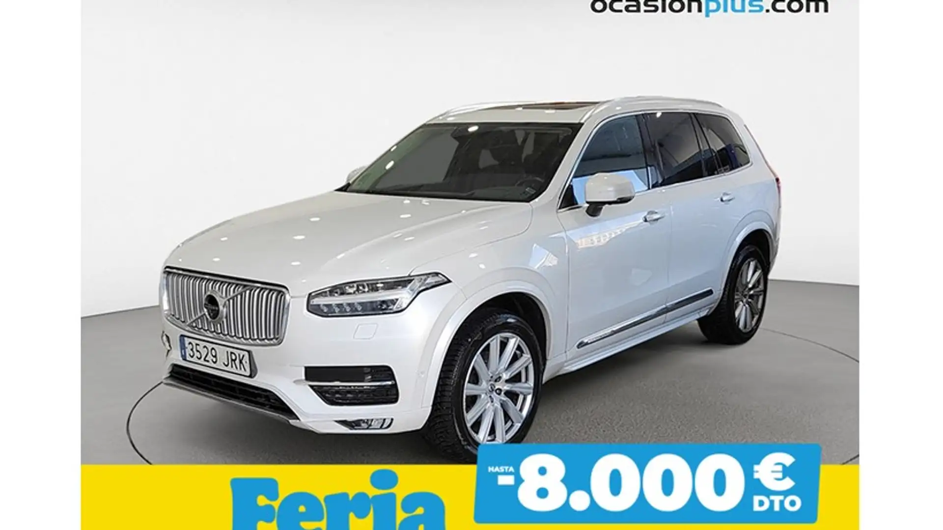 Volvo XC90 D5 Inscription AWD 235 Aut. Blanc - 1