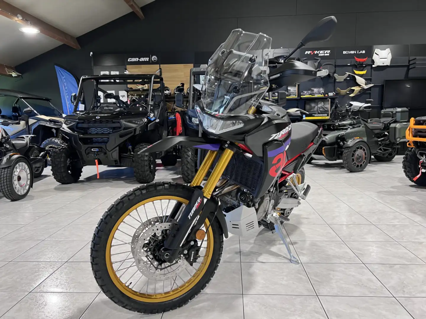 Aprilia Tuareg 660 Rally aussi en 35 KW Zwart - 2