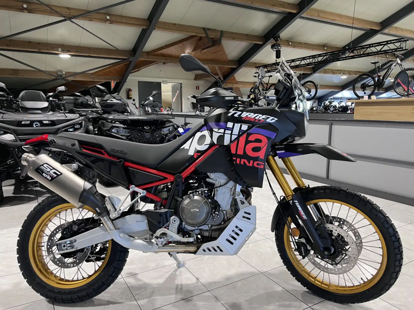Aprilia Tuareg 660 Rally aussi en 35 KW Zwart - 1