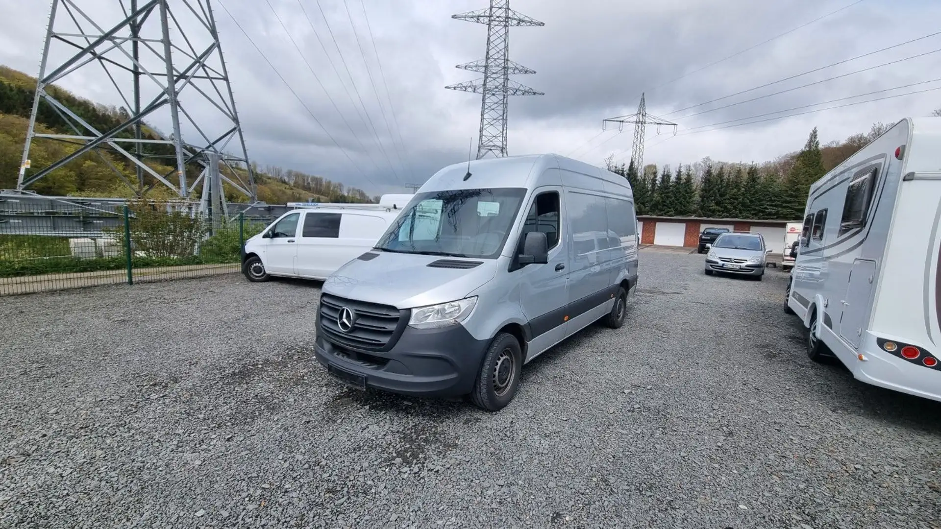 Mercedes-Benz Sprinter 316 L2H2.1Hand. Gümüş rengi - 2