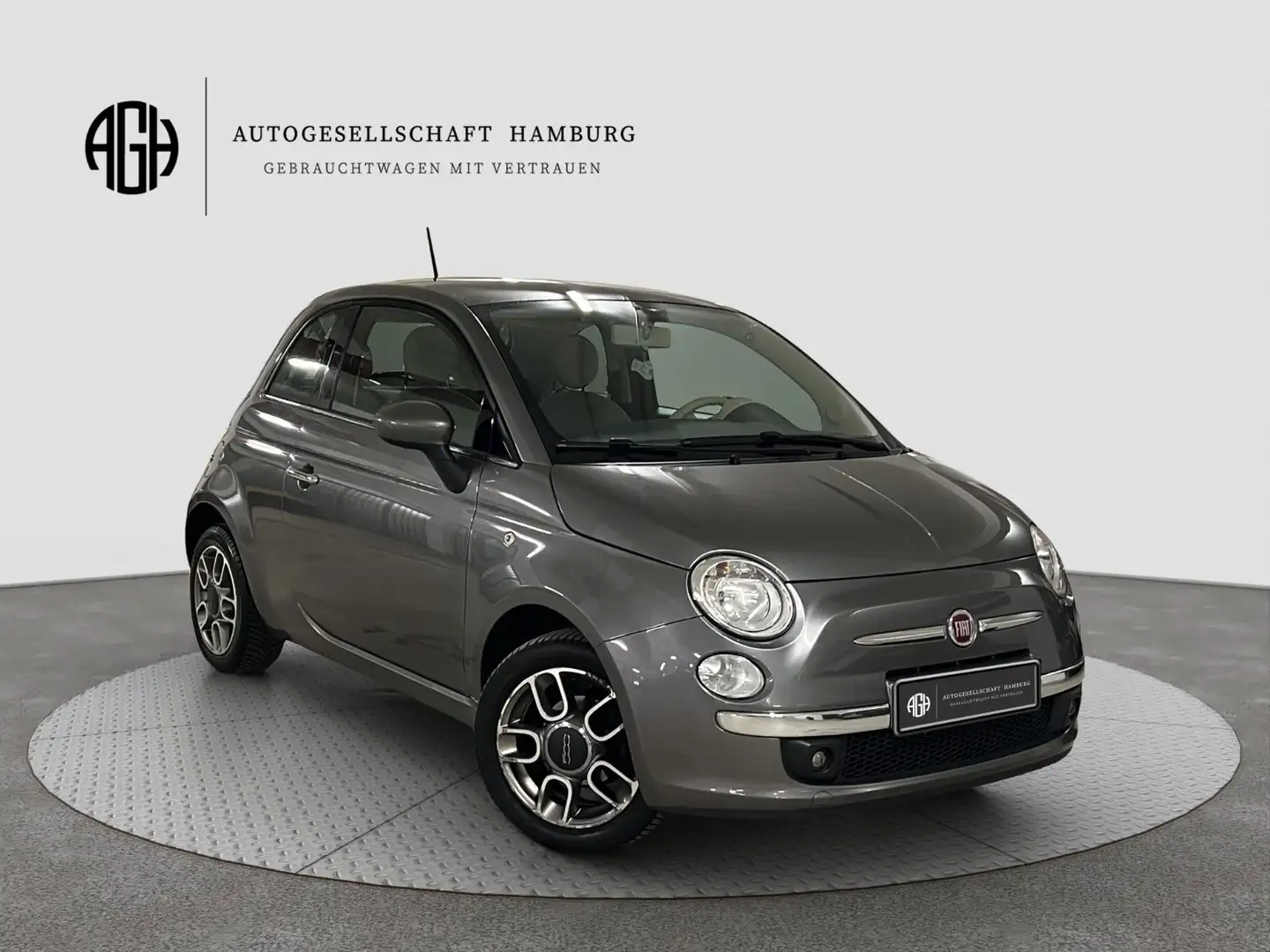 Fiat 500 *Panorama*Klima*PDC*Alu*Zahnriemen Neu Grau - 1