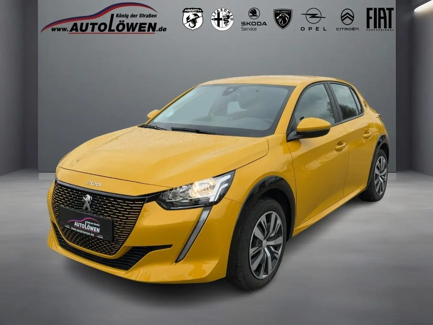 Peugeot e-208 (e-) 136 Active Gelb - 1
