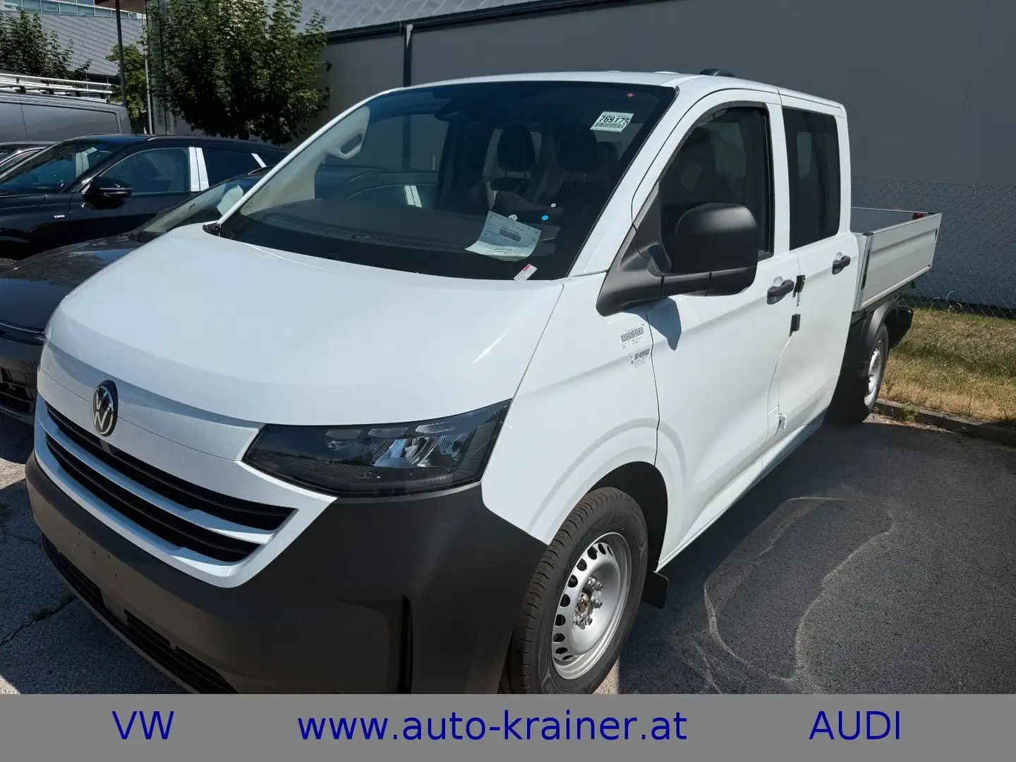 Volkswagen T7 Transporter Doka-Pritsche TDI 4MOTION Weiß - 1