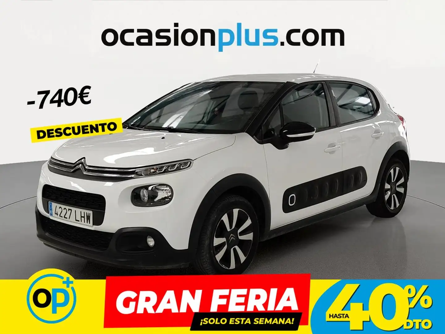 Citroen C3 1.2 PureTech S&S Feel 83 Blanco - 1