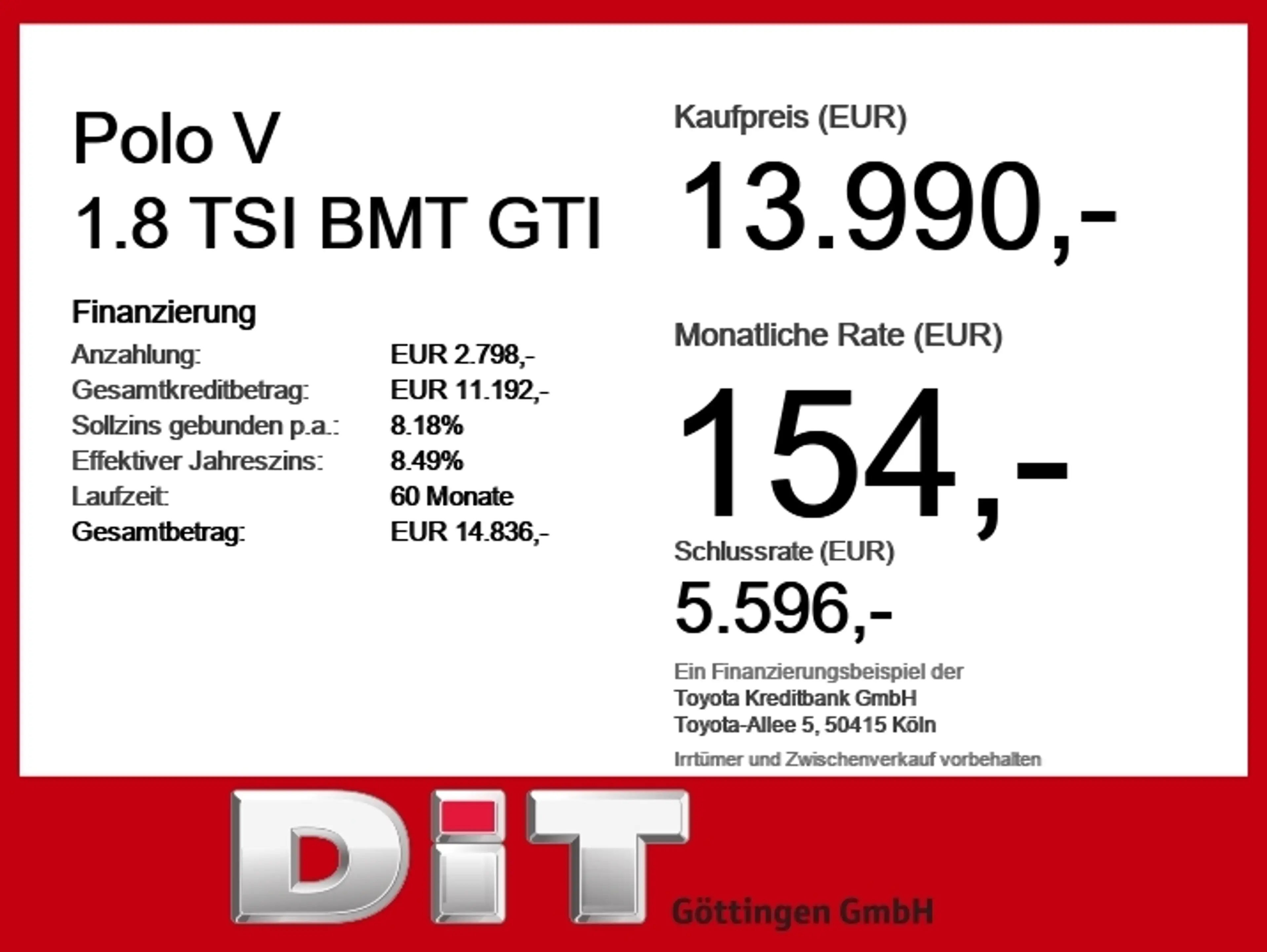 Volkswagen Polo GTI Polo V 1.8 TSI BMT GTI LED+Navi+SHZ+Kam.+KlimaA — photo 5