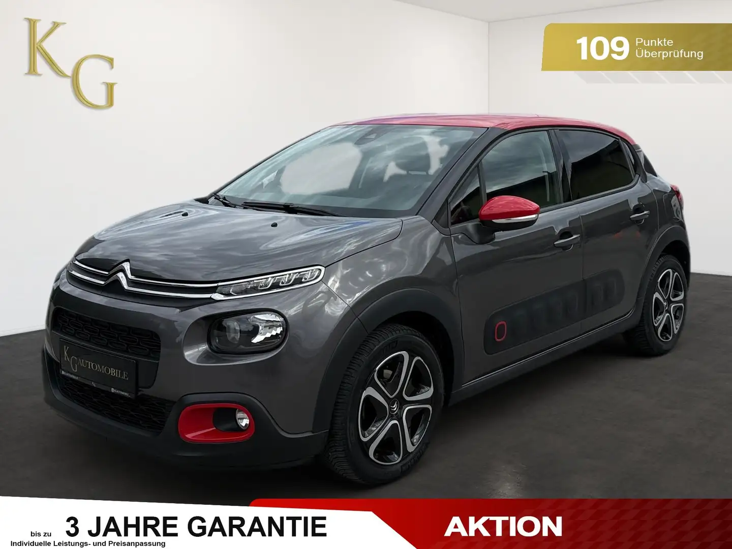Citroen C3 1.2 PureTech 110 Shine ab ca. 119€ monatlich Silber - 1