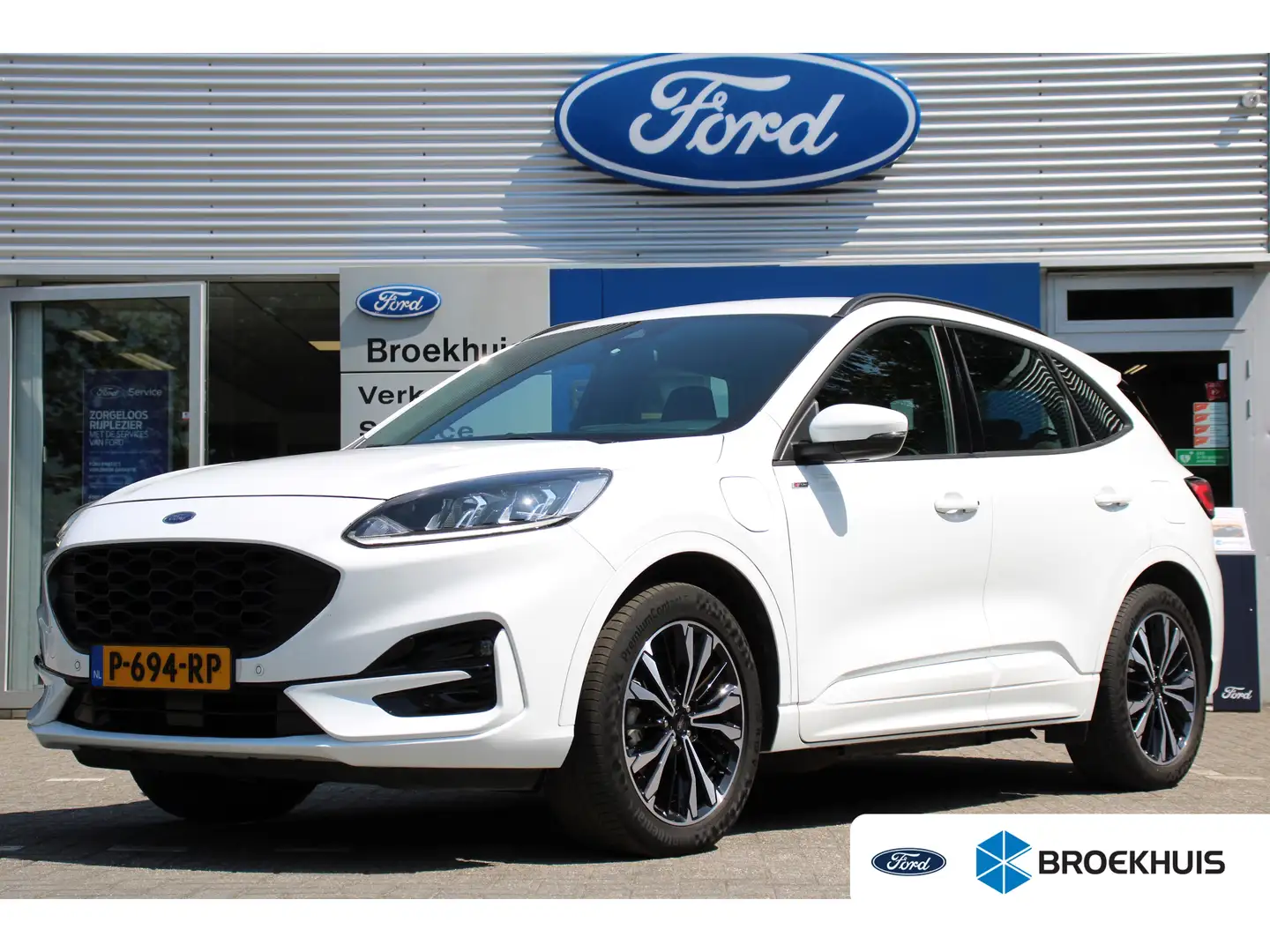 Ford Kuga 2.5 PHEV ST-Line | NL-AUTO | DEALER-OH | ELEKTR. T Wit - 1
