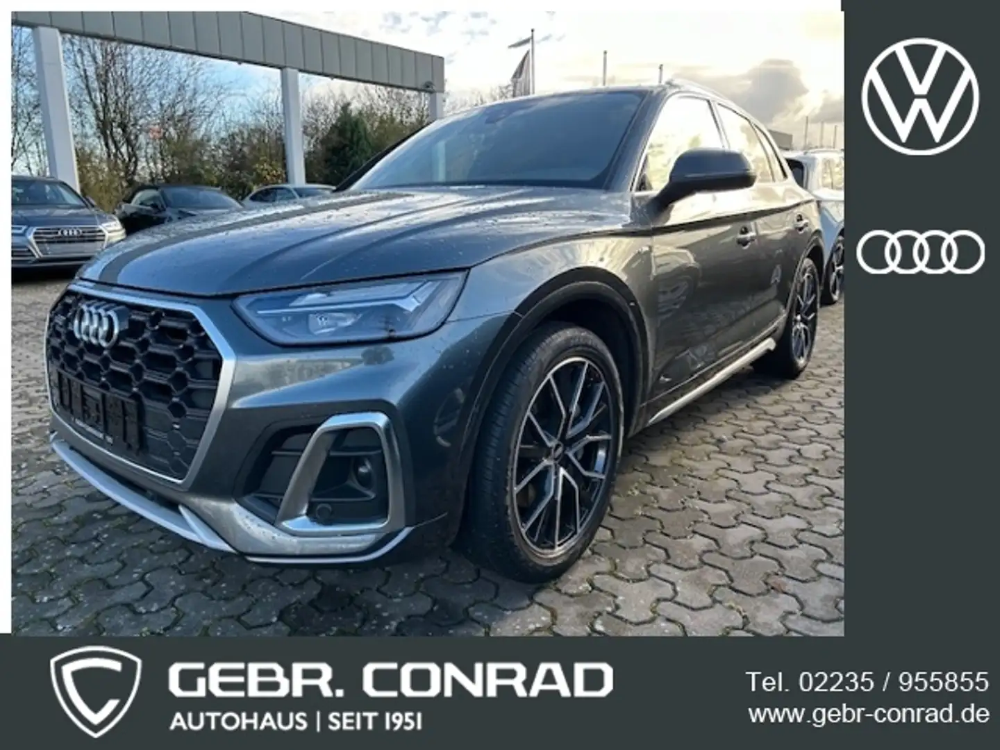 Audi Q5 55 Hybrid quattro "S line" NP: 85.000 € Gris - 1