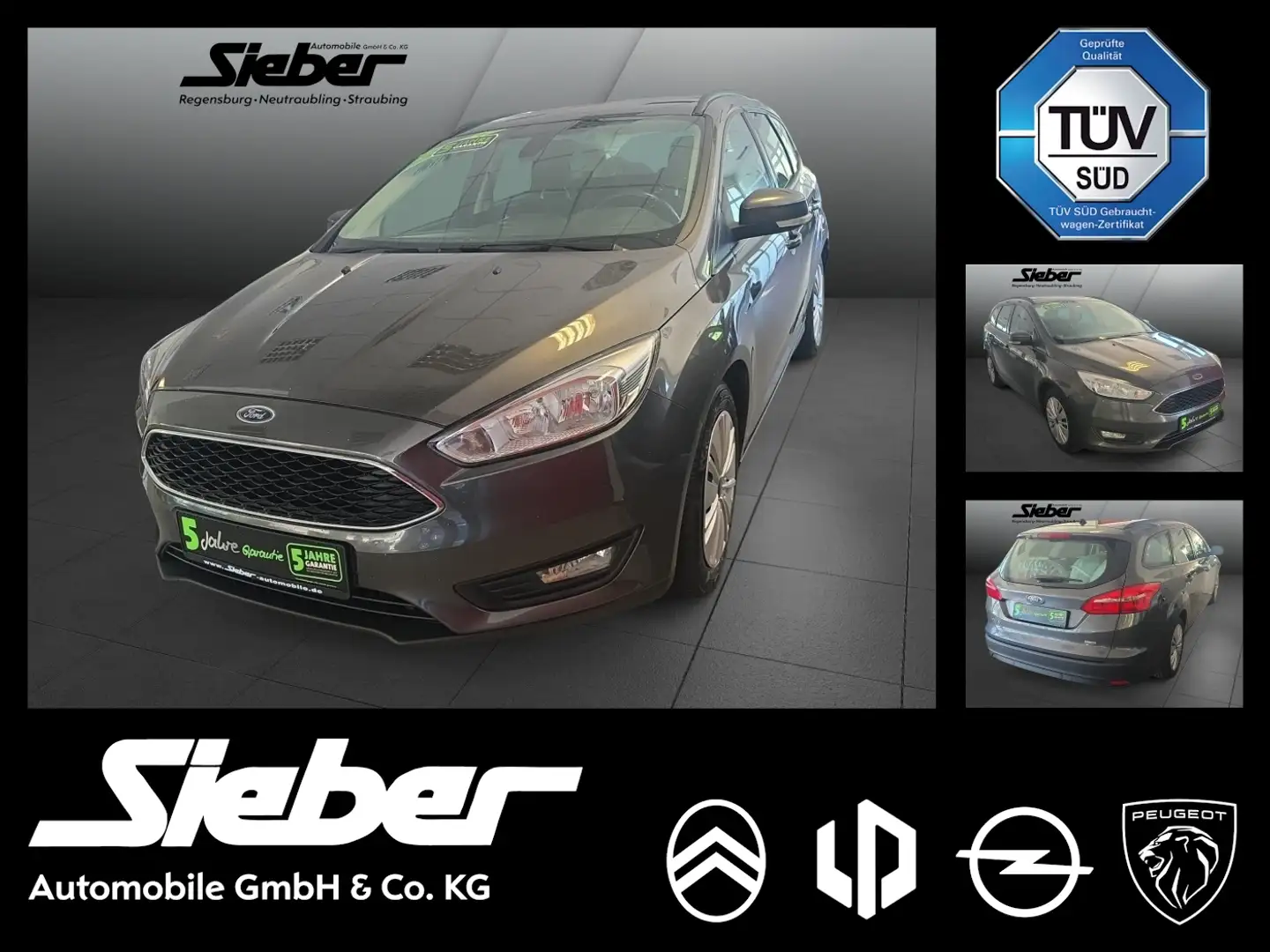 Ford Focus Turnier 1.0 EcoBoost Trend *Sitzheizung* Grau - 1