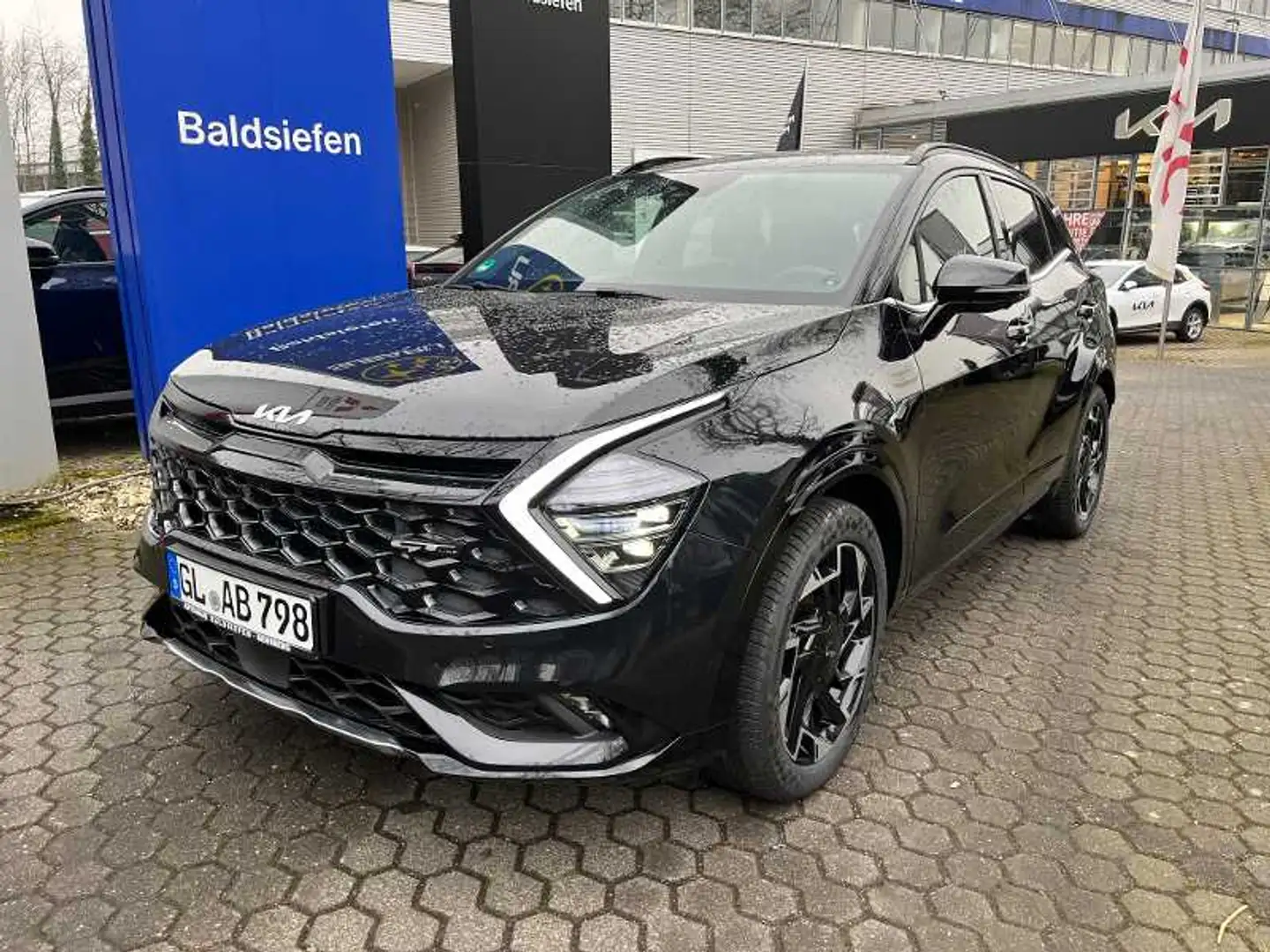 Kia Sportage 1.6 CRDi AWD GT Line Schwarz - 1