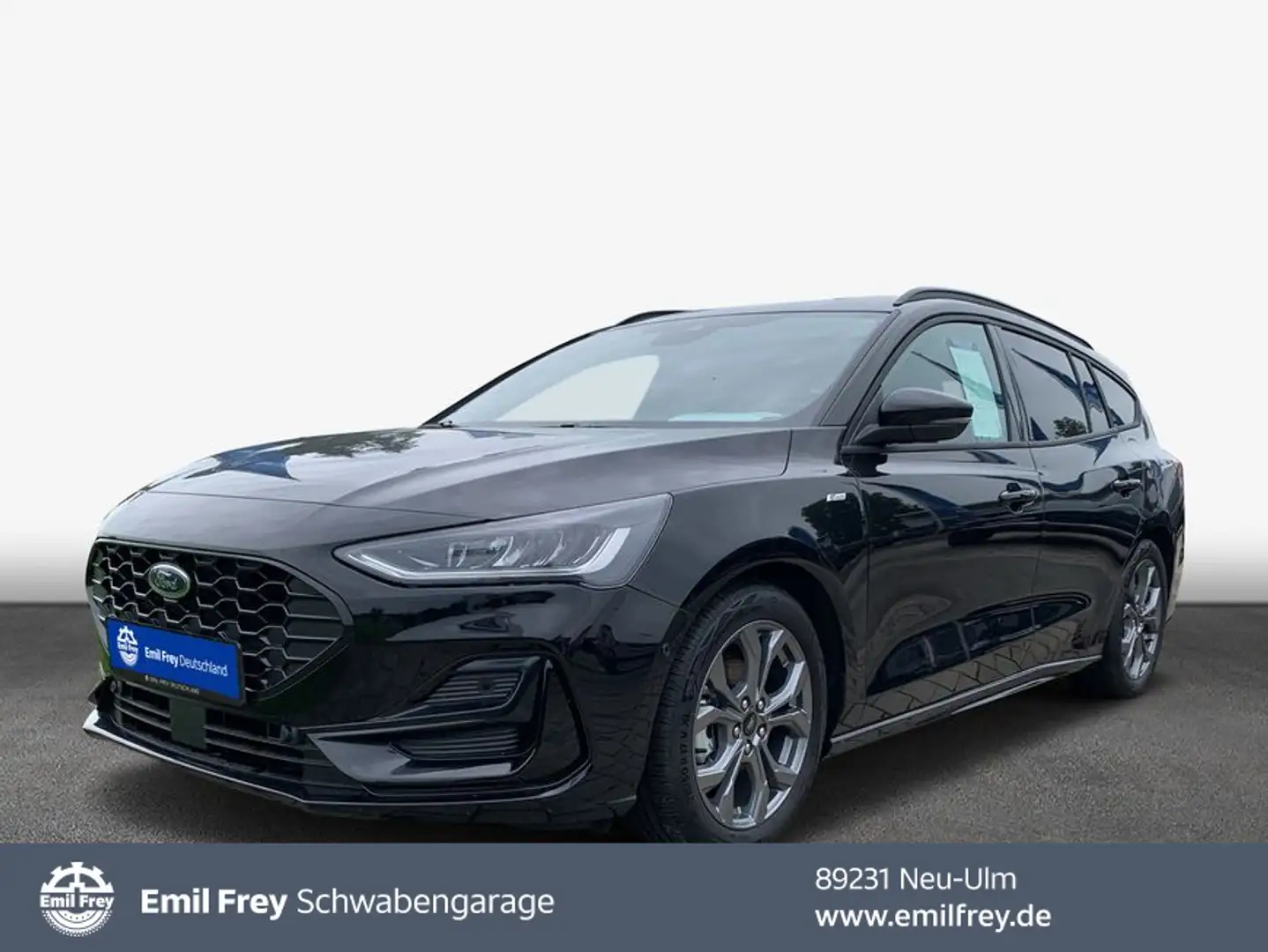 Ford Focus Turnier 1.0 EcoBoost Hybrid ST-LINE Schwarz - 1