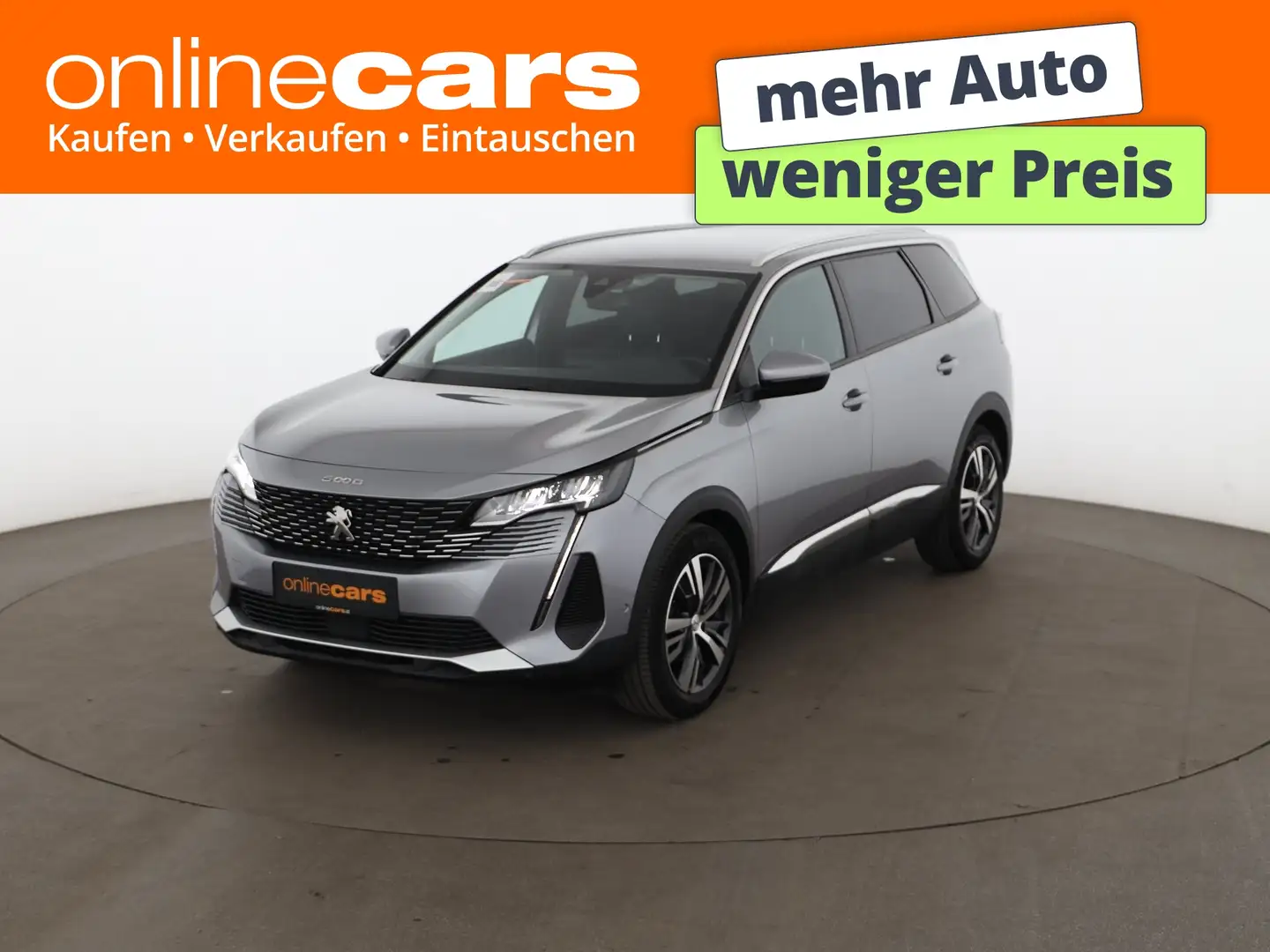Peugeot 5008 1.5 BlueHDi Allure LED 7-SITZER LEDER R-CAM Grau - 1