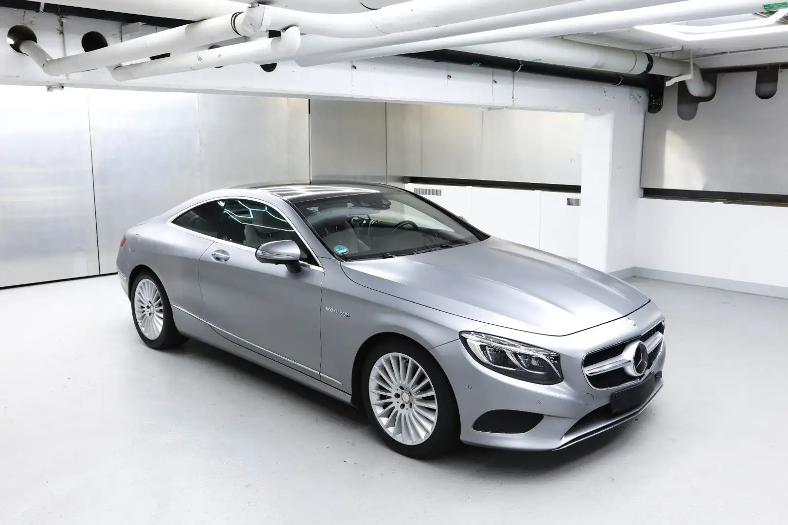 Mercedes-Benz S 500 Coupe 4Matic Designo Matt Scheckheft Gris - 2