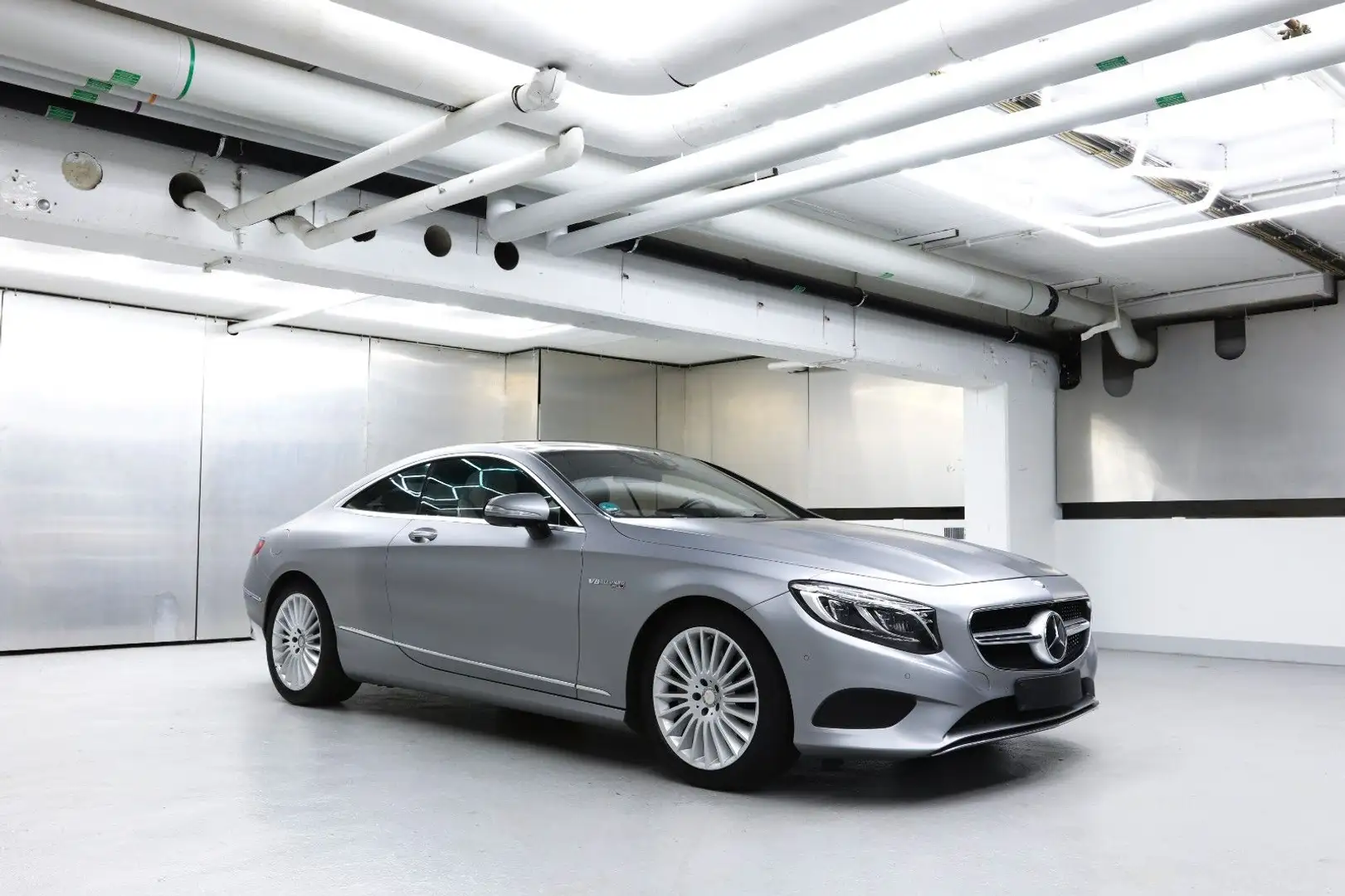Mercedes-Benz S 500 Coupe 4Matic Designo Matt Scheckheft Gris - 1