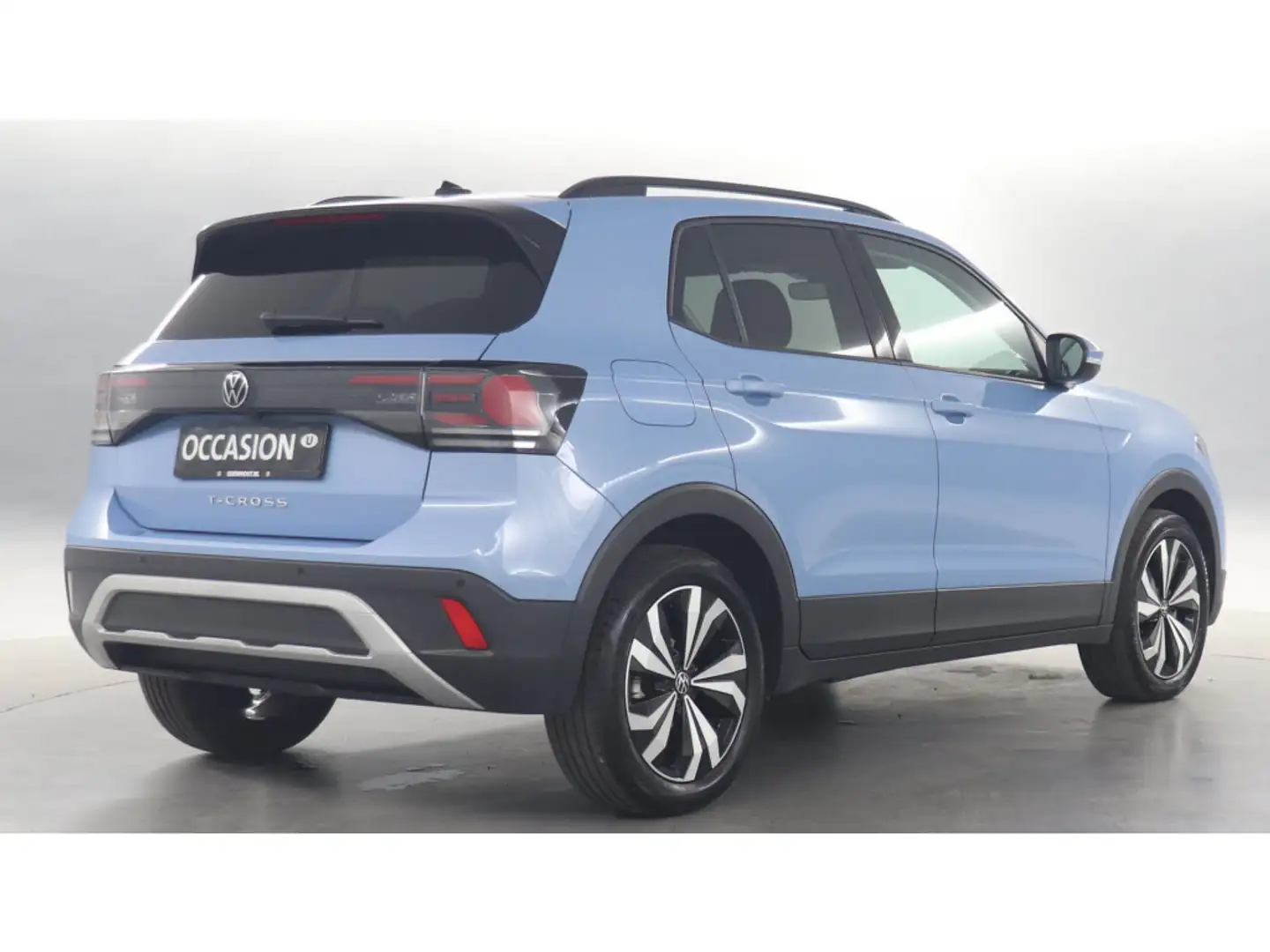 Volkswagen T-Cross 1.0 TSI 115pk DSG Life Edition / Demonstratieauto Blauw - 2