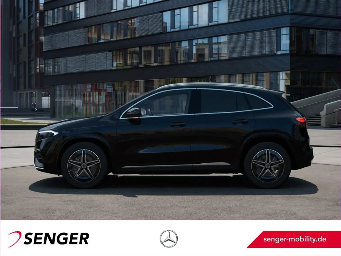 Mercedes-Benz EQA 300 4M AMG Totwinkel Rückfahrkamera Carplay Negro - 2