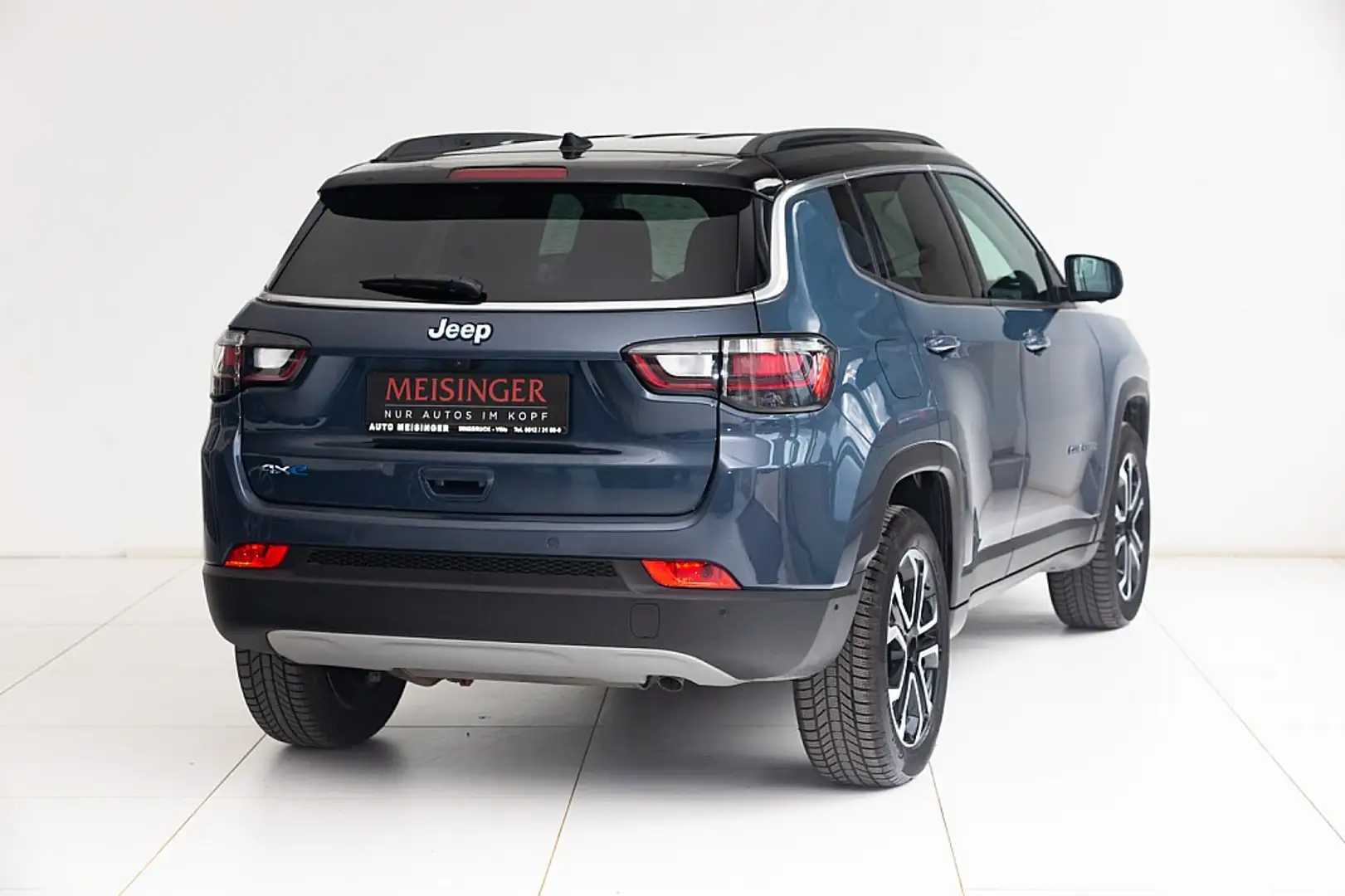 Jeep Compass 1.3 PHEV Limited 190 PS AT 4xe Blau - 2