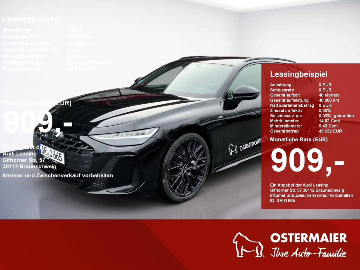 Audi A6 Avant QUATTRO 2.0TDI 204PS.STRONIC.MATRIX.MEMORY.K Чёрный - 1