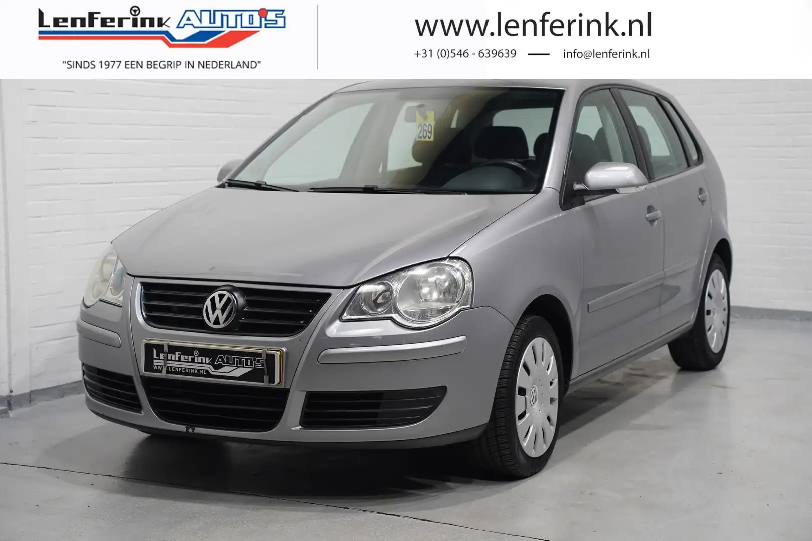 Volkswagen Polo 1.4-16V Comfortline Climatic Cruisecontrol NAP Szary - 1