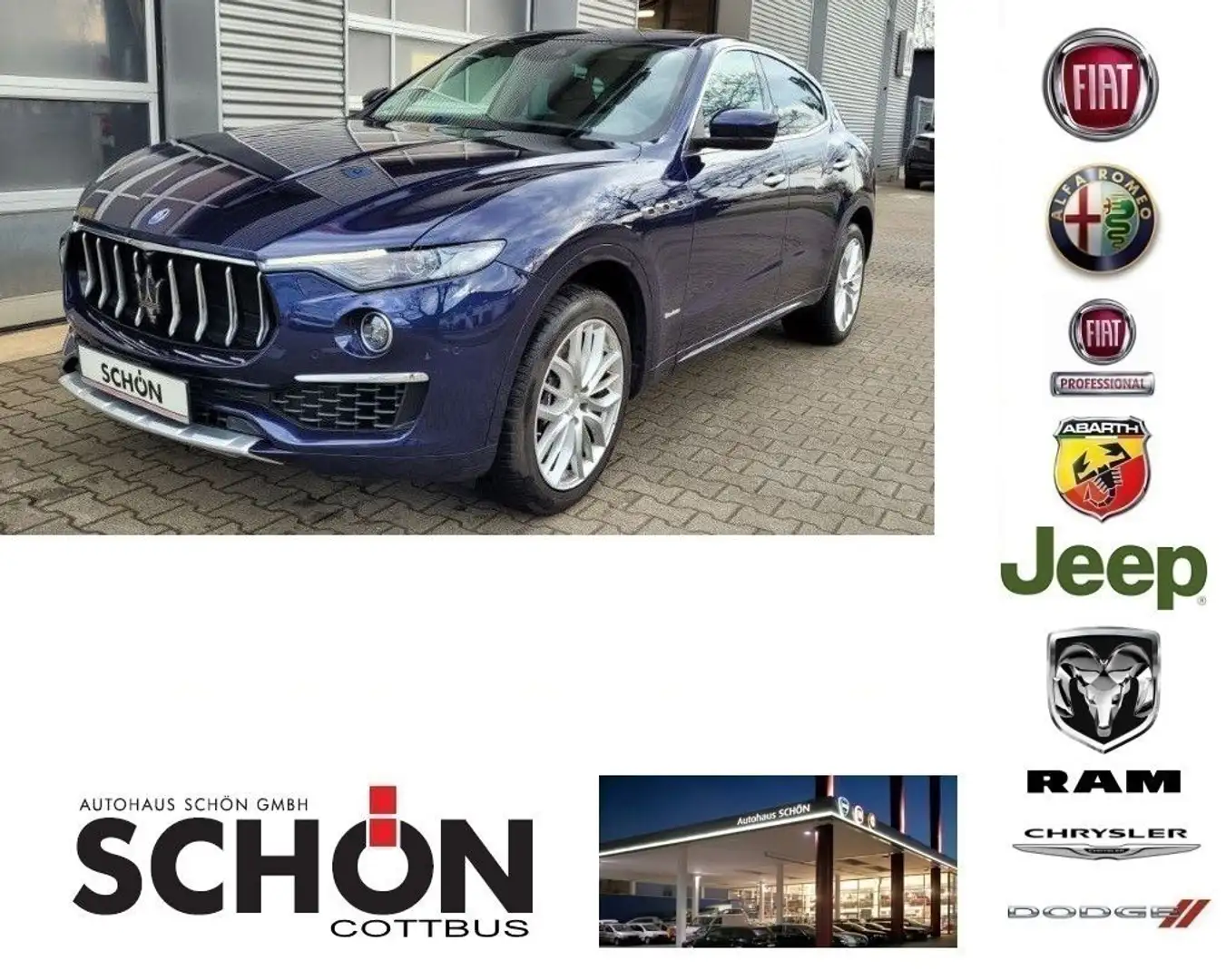 Maserati Levante GranLusso Q4 Blau - 1