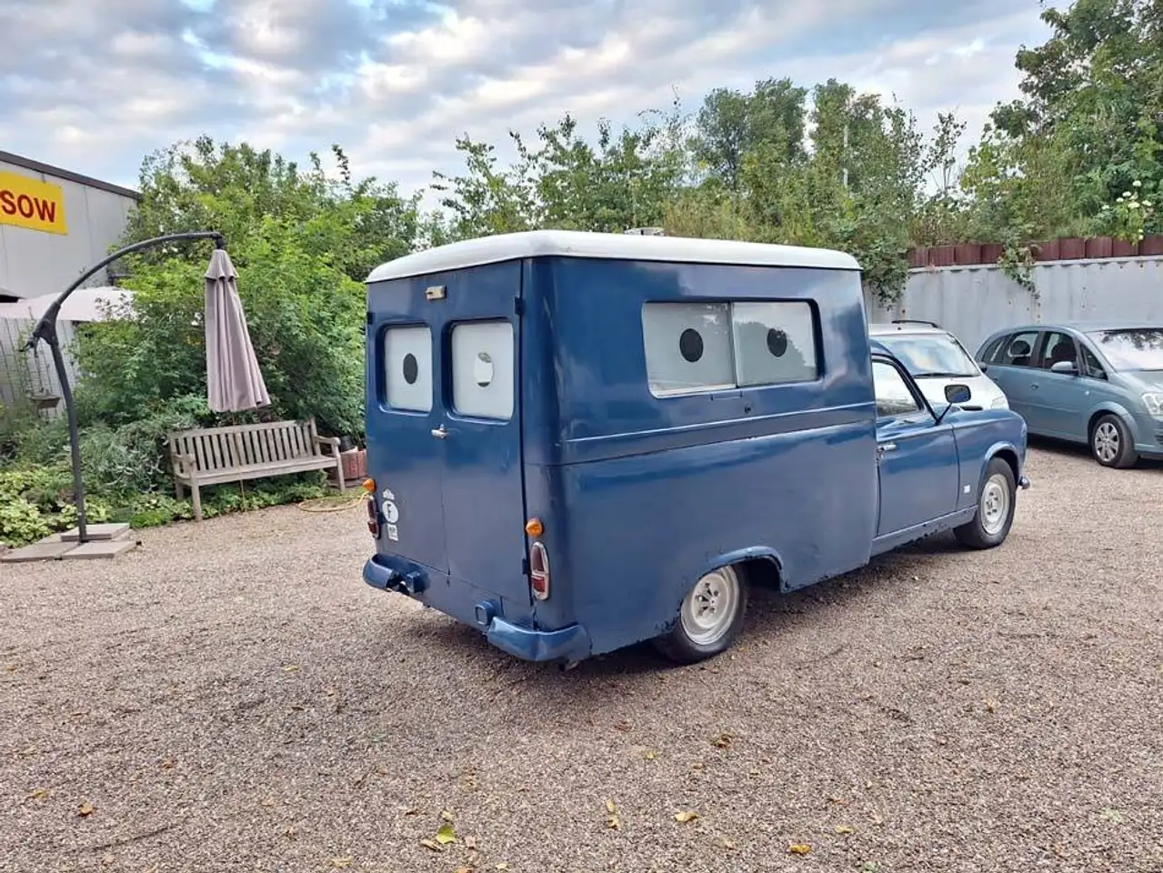 Peugeot 403 Krankenwagen Fourgon Scheunenfund, foto 2