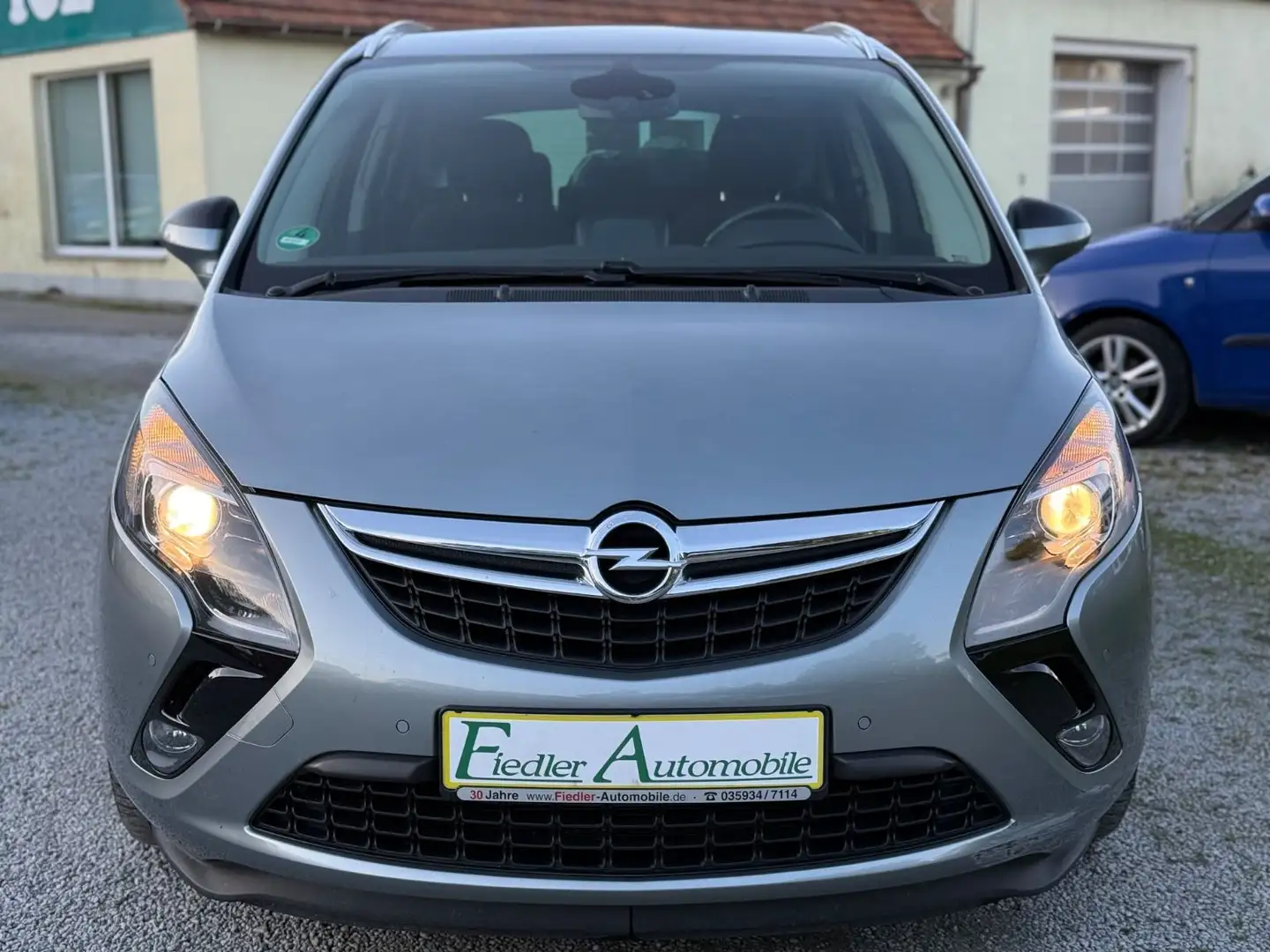 Opel Zafira Tourer 1.4 Turbo Edition / 1.HD/KLIMAAUT Grau - 2