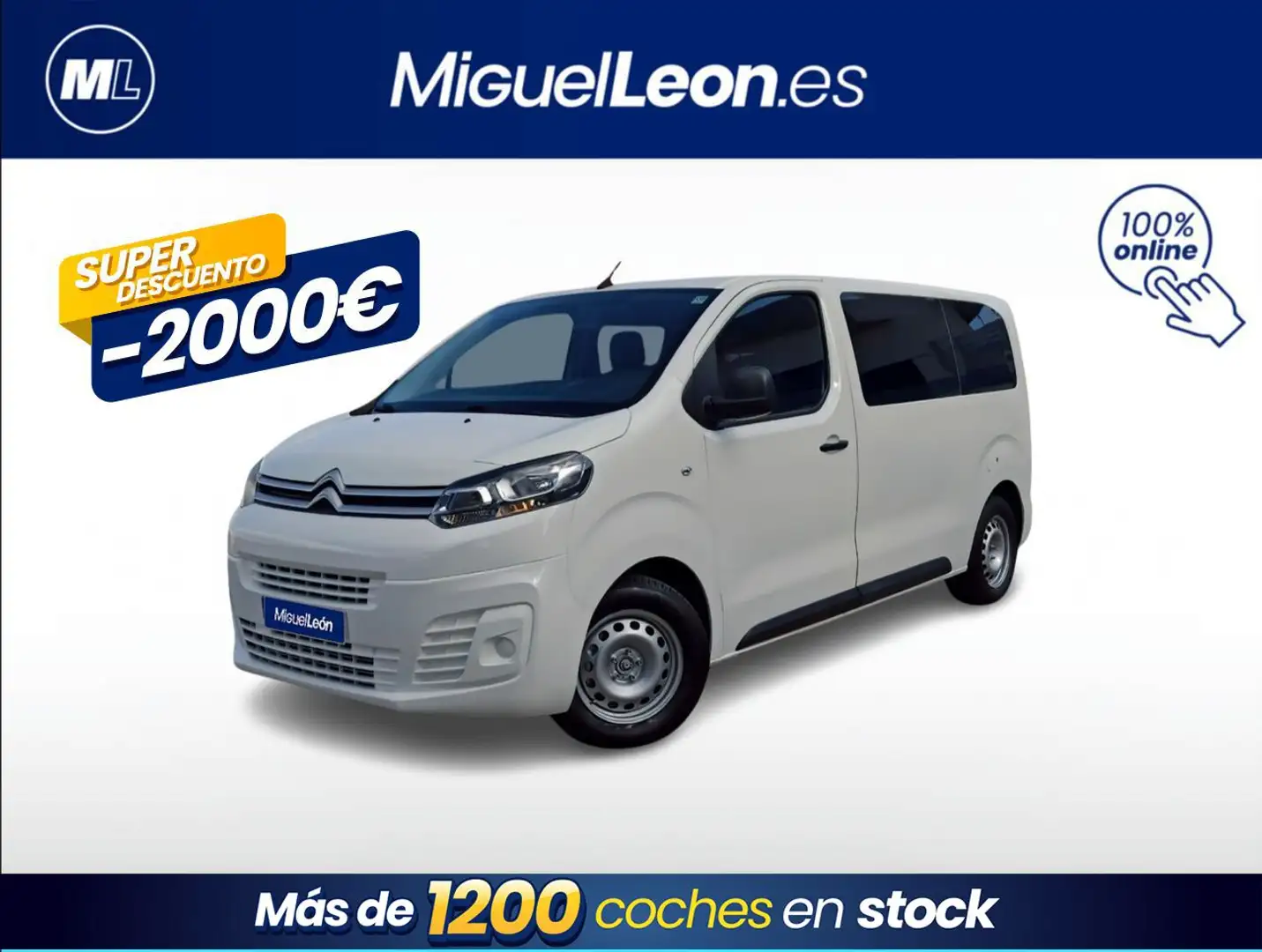 Citroen Jumpy 1.6 116CV Blanc - 1