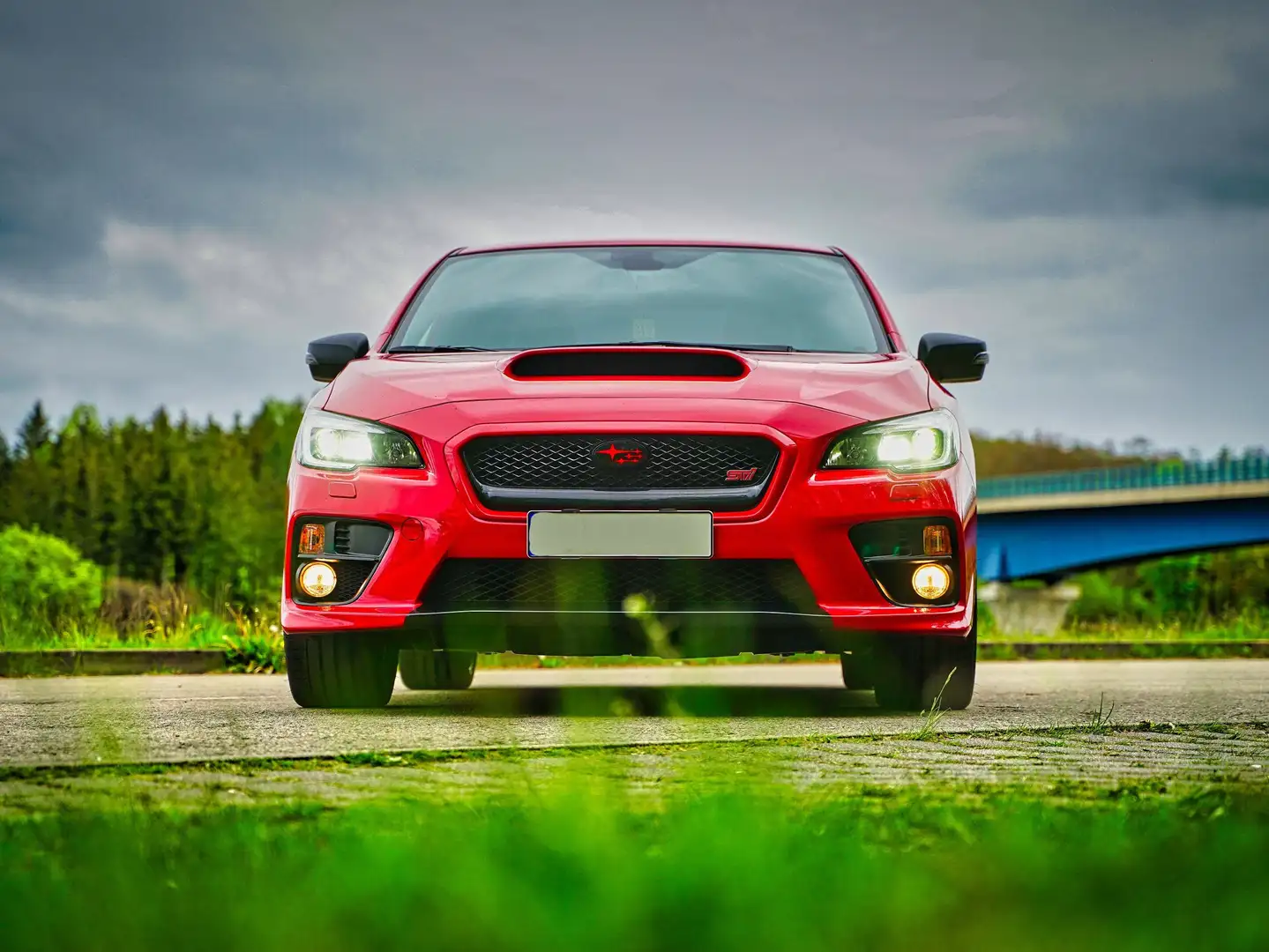 Subaru WRX STI 2.5 Sport (Red/Black Wingless Edition) Red - 2
