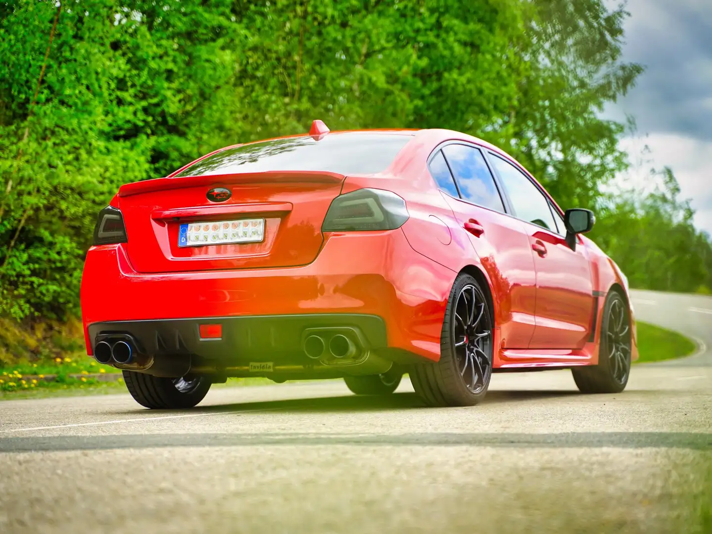 Subaru WRX STI 2.5 Sport (Red/Black Wingless Edition) Red - 1