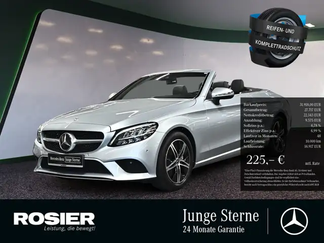 Mercedes-Benz C 220 d Cabriolet LED NAVI KAMERA SPURH. SHZ