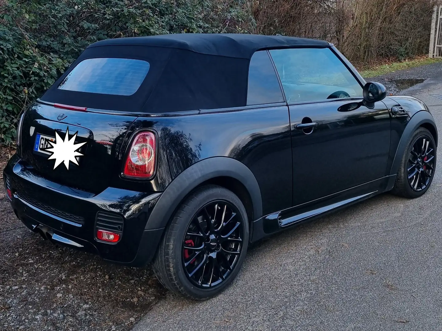 MINI John Cooper Works Cabrio Mini John Cooper Works Cabrio Aut. Чорний - 1