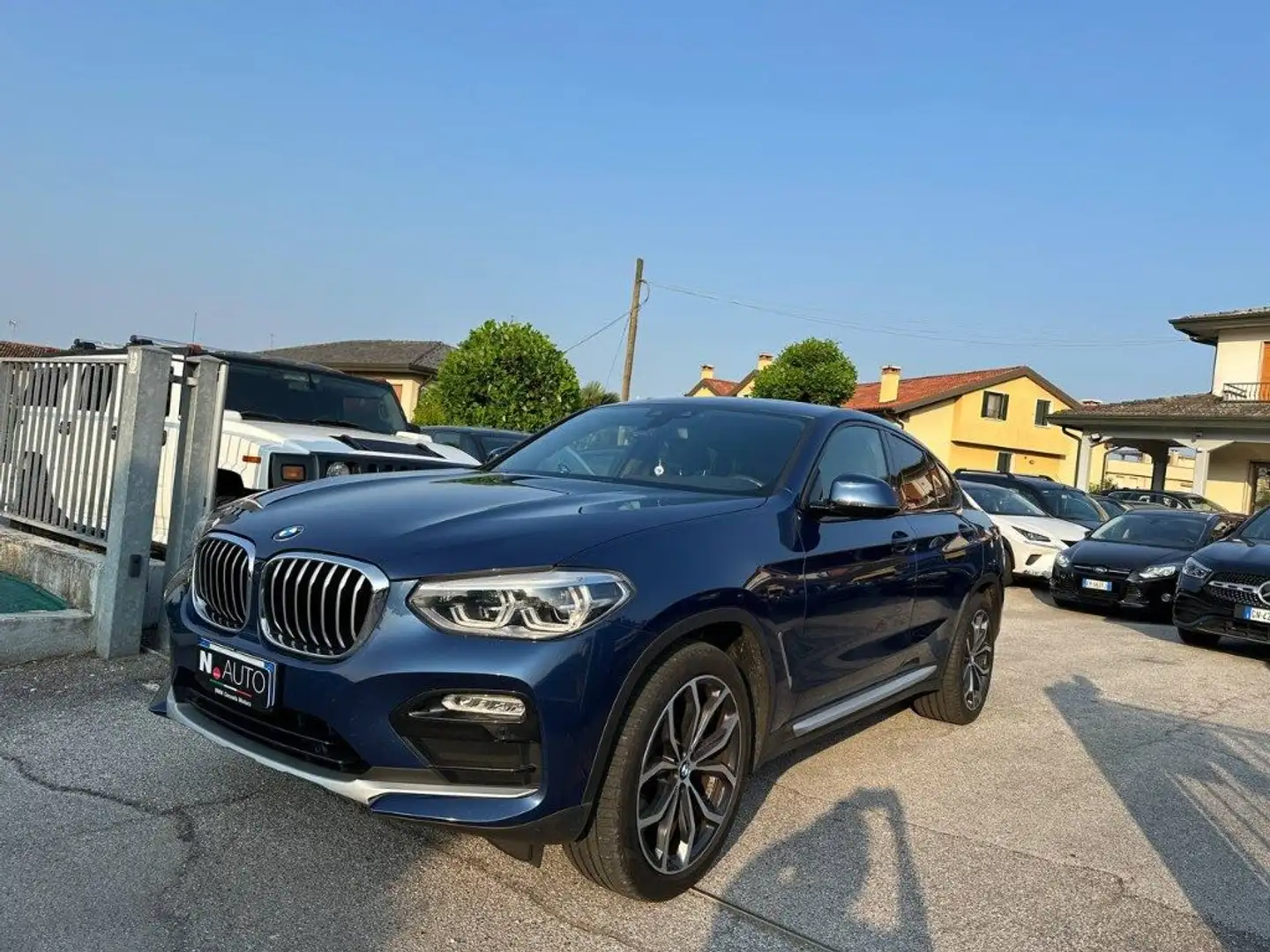 BMW X4 xDrive20d xLine Bleu - 1