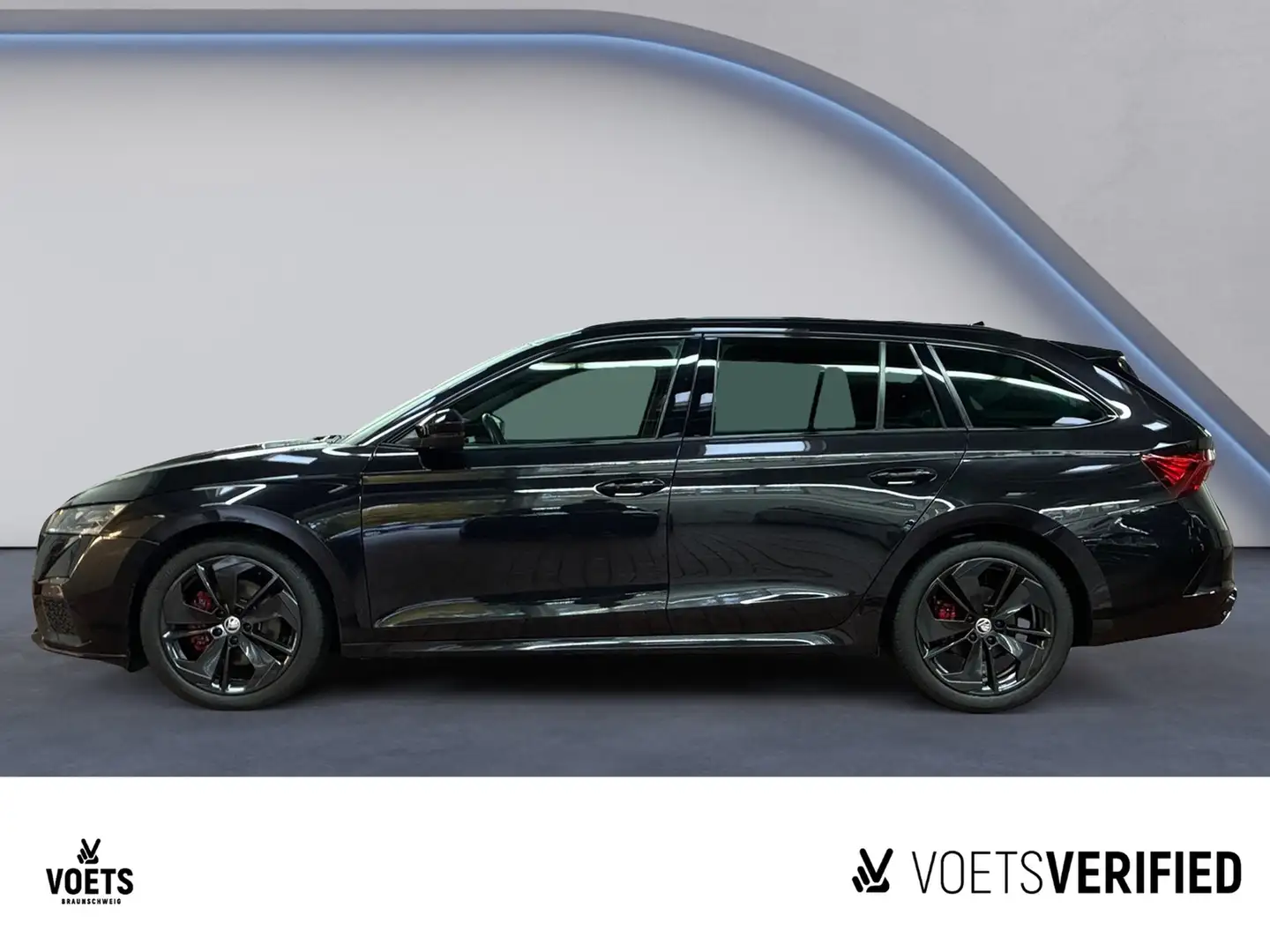 Skoda Octavia Combi RS 2.0 TDI DSG LED+AHK+NAVI Schwarz - 2