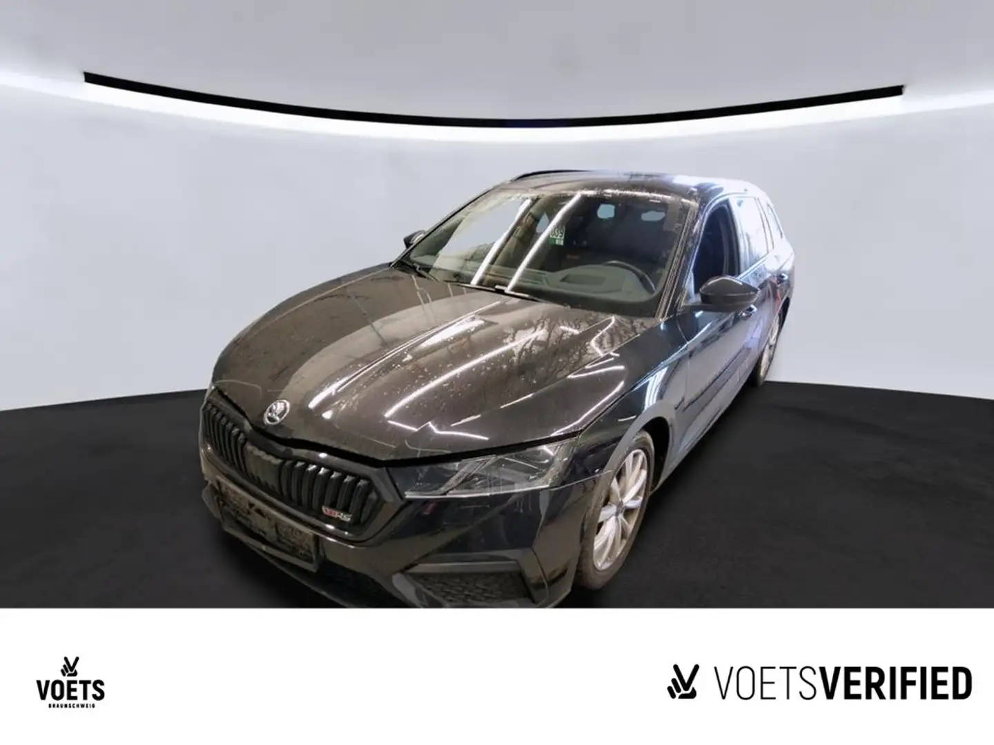 Skoda Octavia Combi VRS 2.0 TDI DSG LED+AHK+NAVI Schwarz - 1