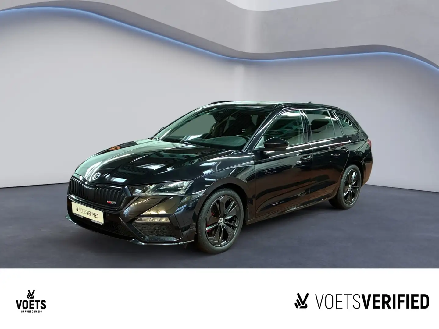 Skoda Octavia Combi RS 2.0 TDI DSG LED+AHK+NAVI Schwarz - 1