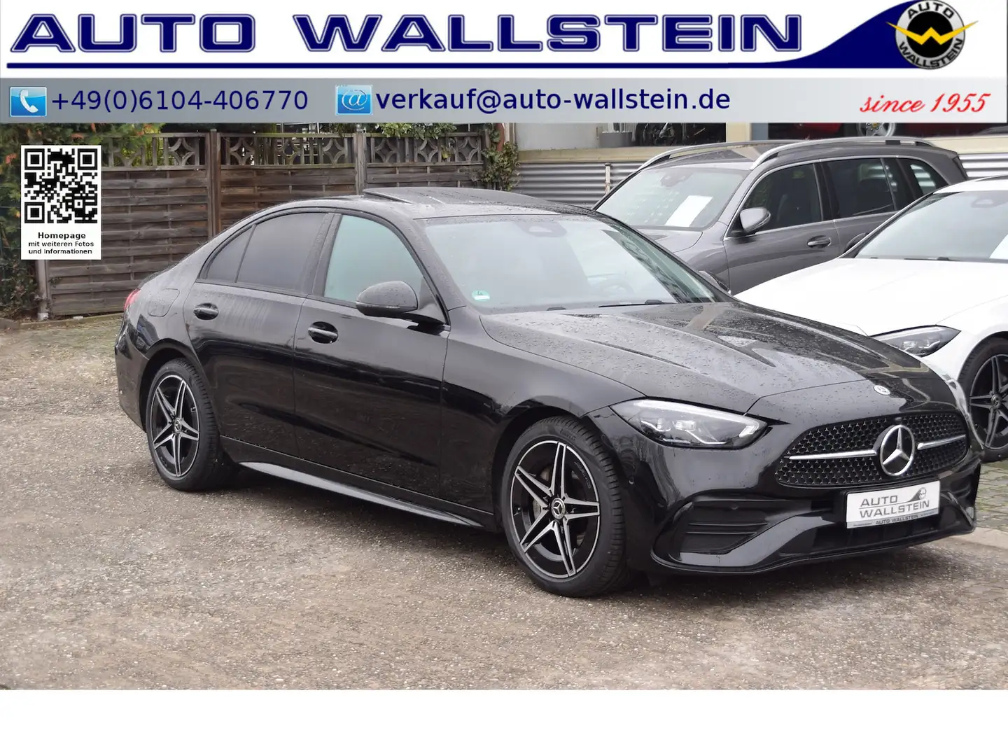 Mercedes-Benz C 180 AMG Line Advanced Plus (SHD Night Memo Spur Schwarz - 1