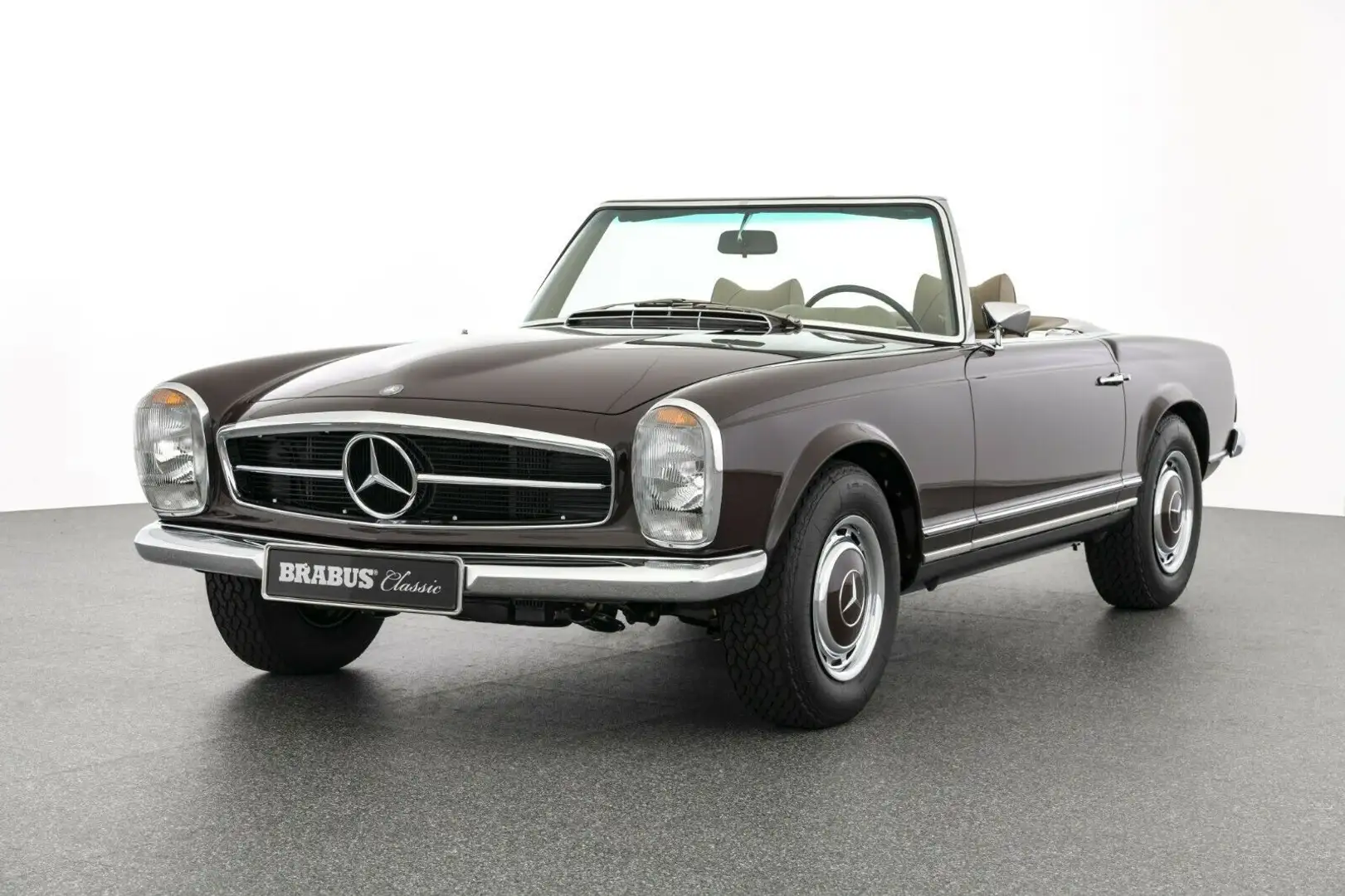 Mercedes-Benz SL 280 280 SL Pagode BRABUS Classic Restauration Rouge - 2