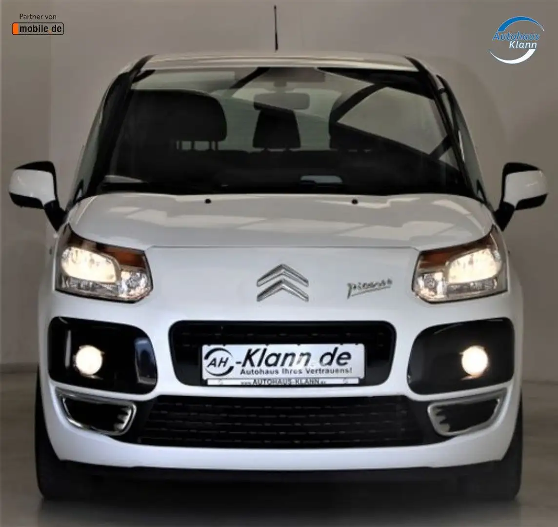Citroen C3 Picasso 1.4 95PS VTI Tendance Klima Weiß - 2