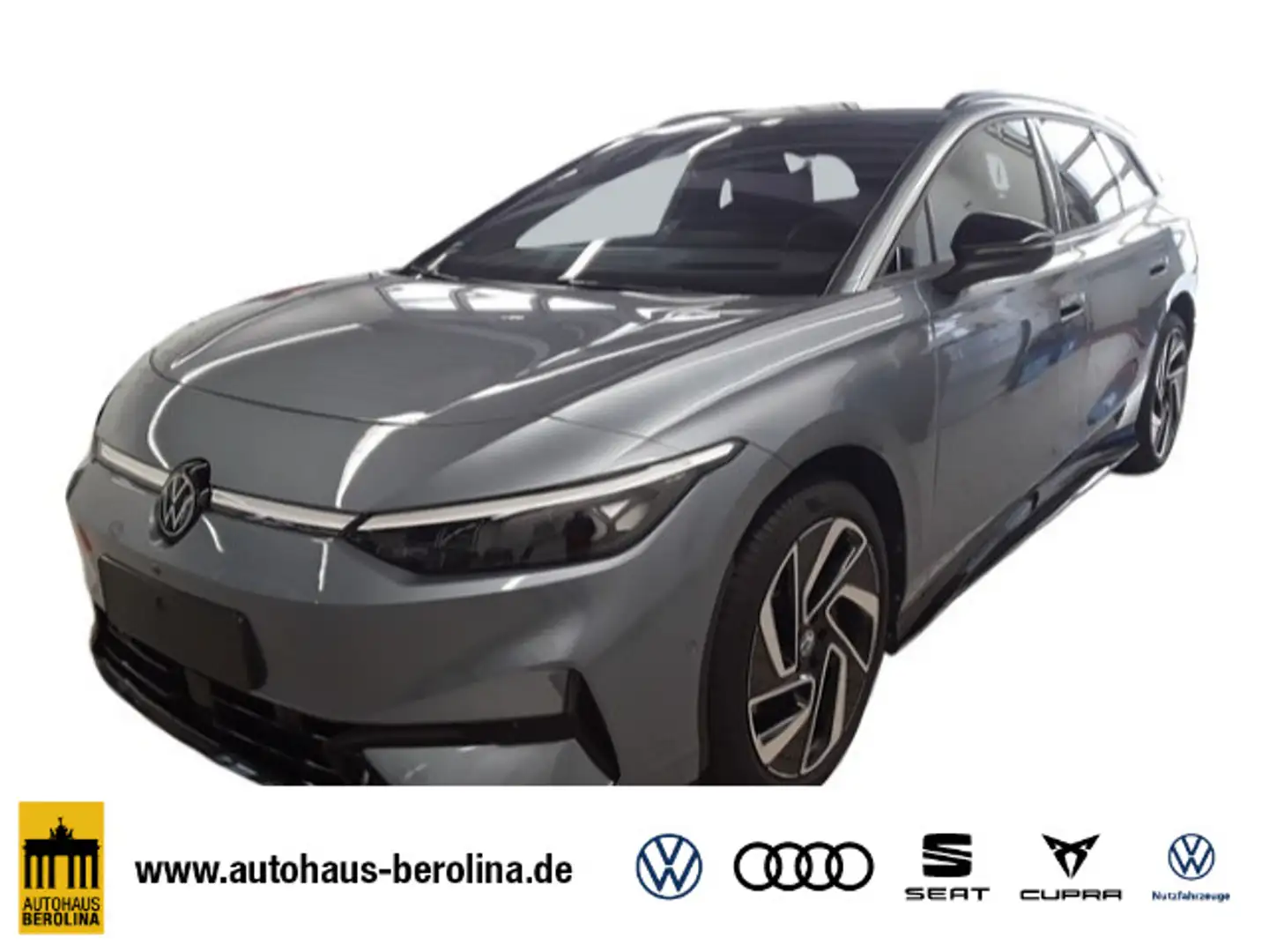 Volkswagen ID.7 Tourer Pro *IQ-MATRIX*AHK*360°*NAV*WärmeP* Blau - 1