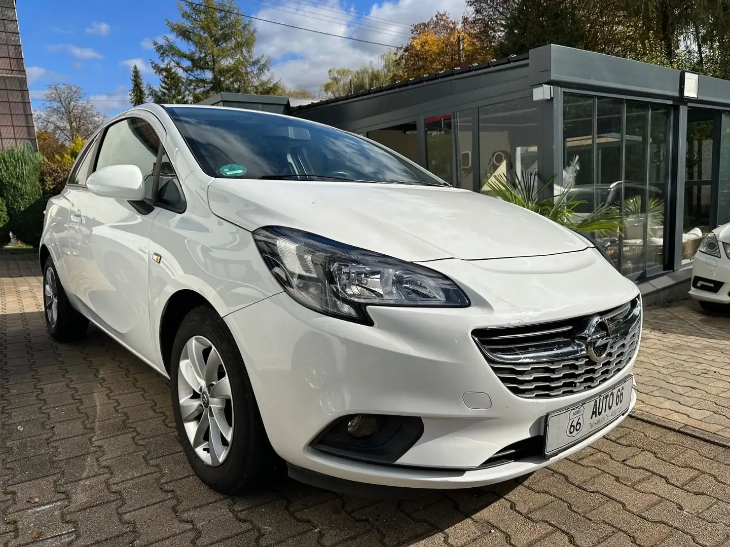Opel Corsa E 1.2 ON Navi|PDC|MFL|Tüv Neu|Sitzhz. Blanc - 1