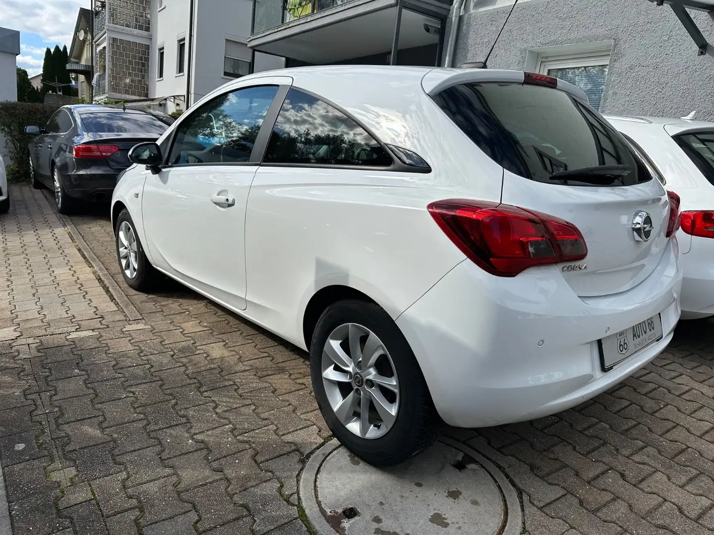 Opel Corsa E 1.2 ON Navi|PDC|MFL|Tüv Neu|Sitzhz. Blanc - 2