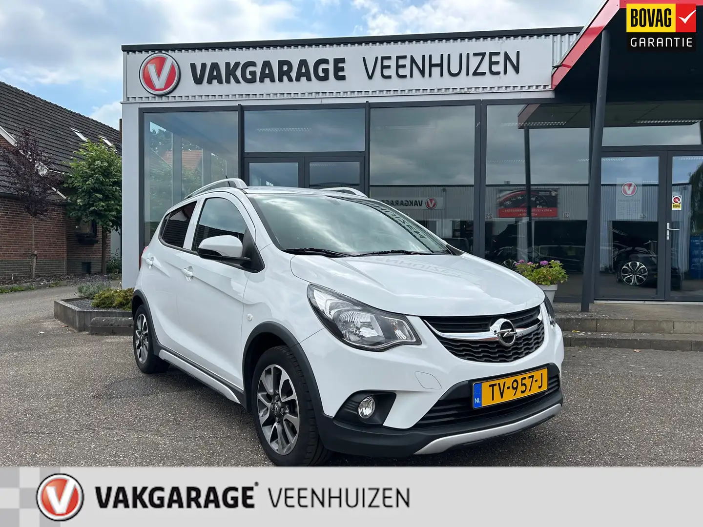 Opel Karl 1.0 Rocks Online Edition|Rijklaar prijs| Blanc - 1