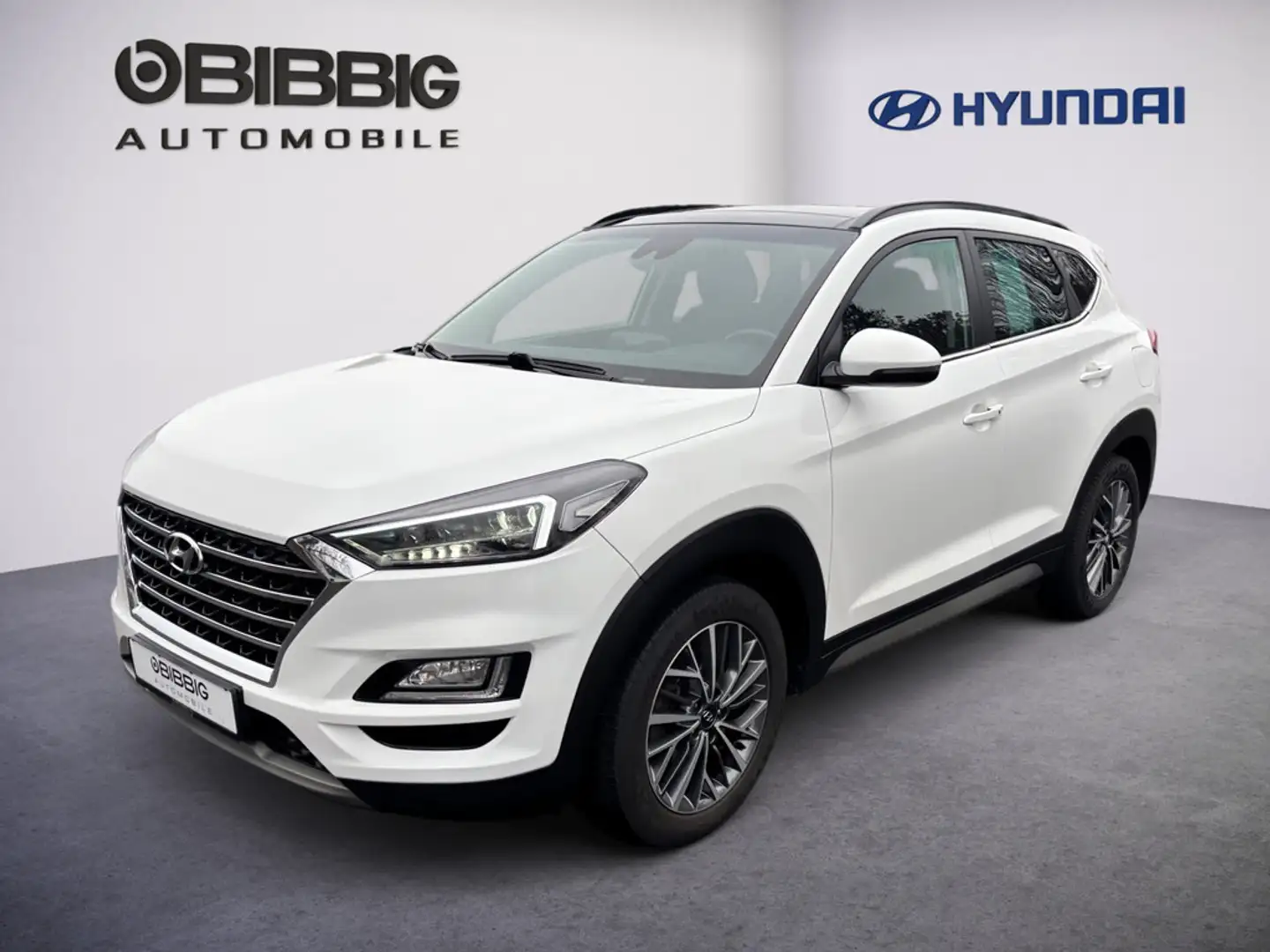 Hyundai TUCSON 1.6T Style 4WD PDC SHZ KAMERA NAVI LED Weiß - 1